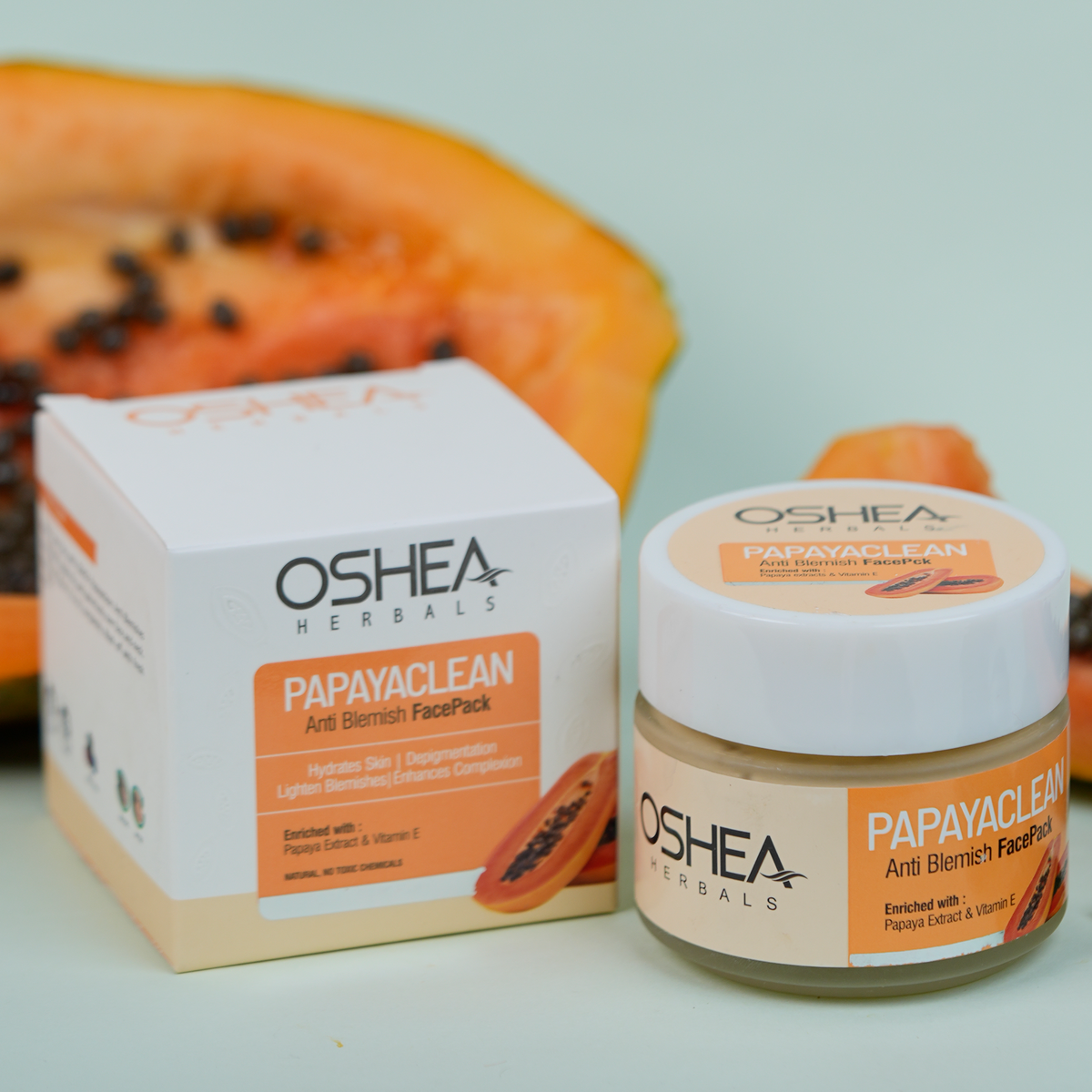 Papayaclean Anti Blemishes Face pack Oshea Herbals