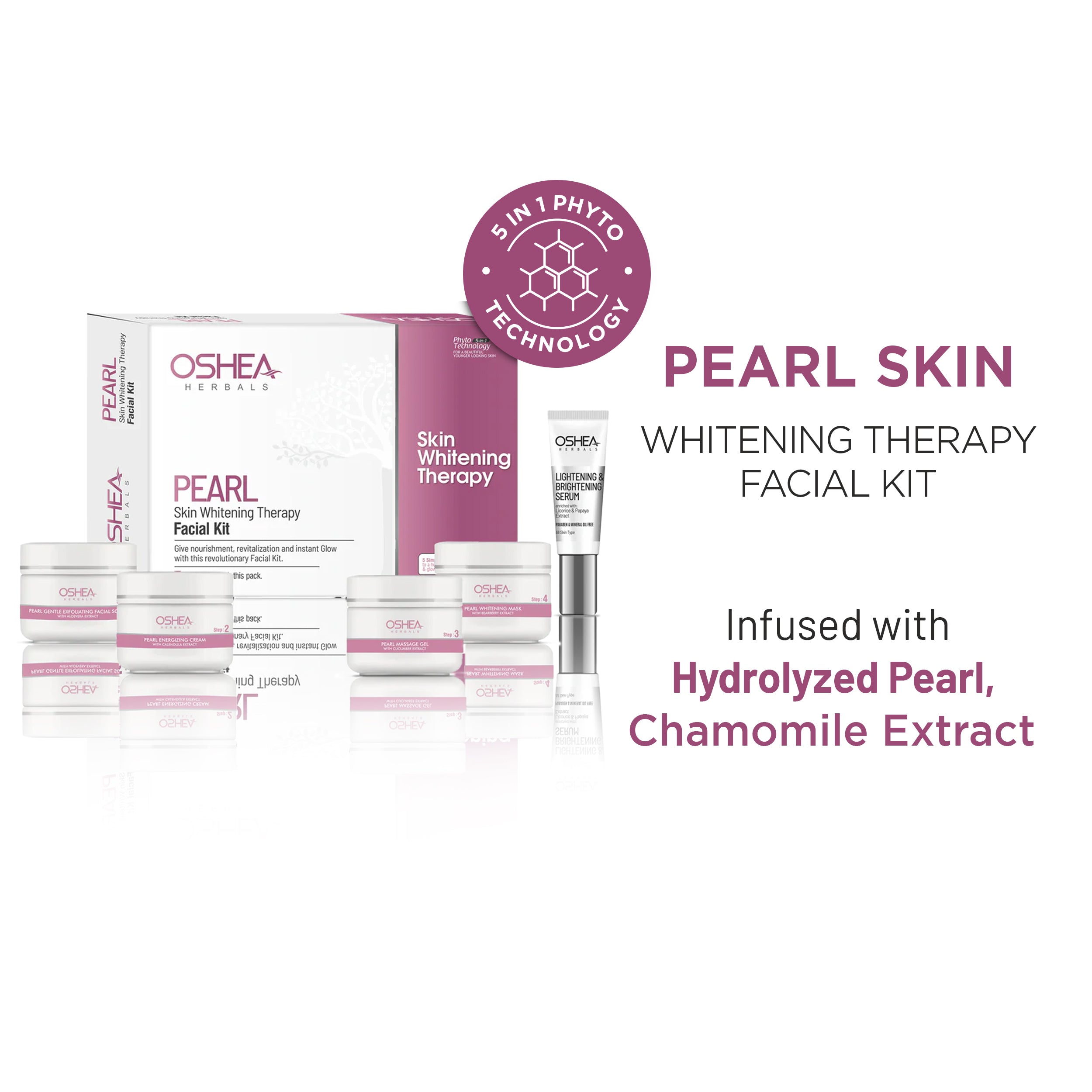 Pearl Skin Whitening Therapy Facial Kit