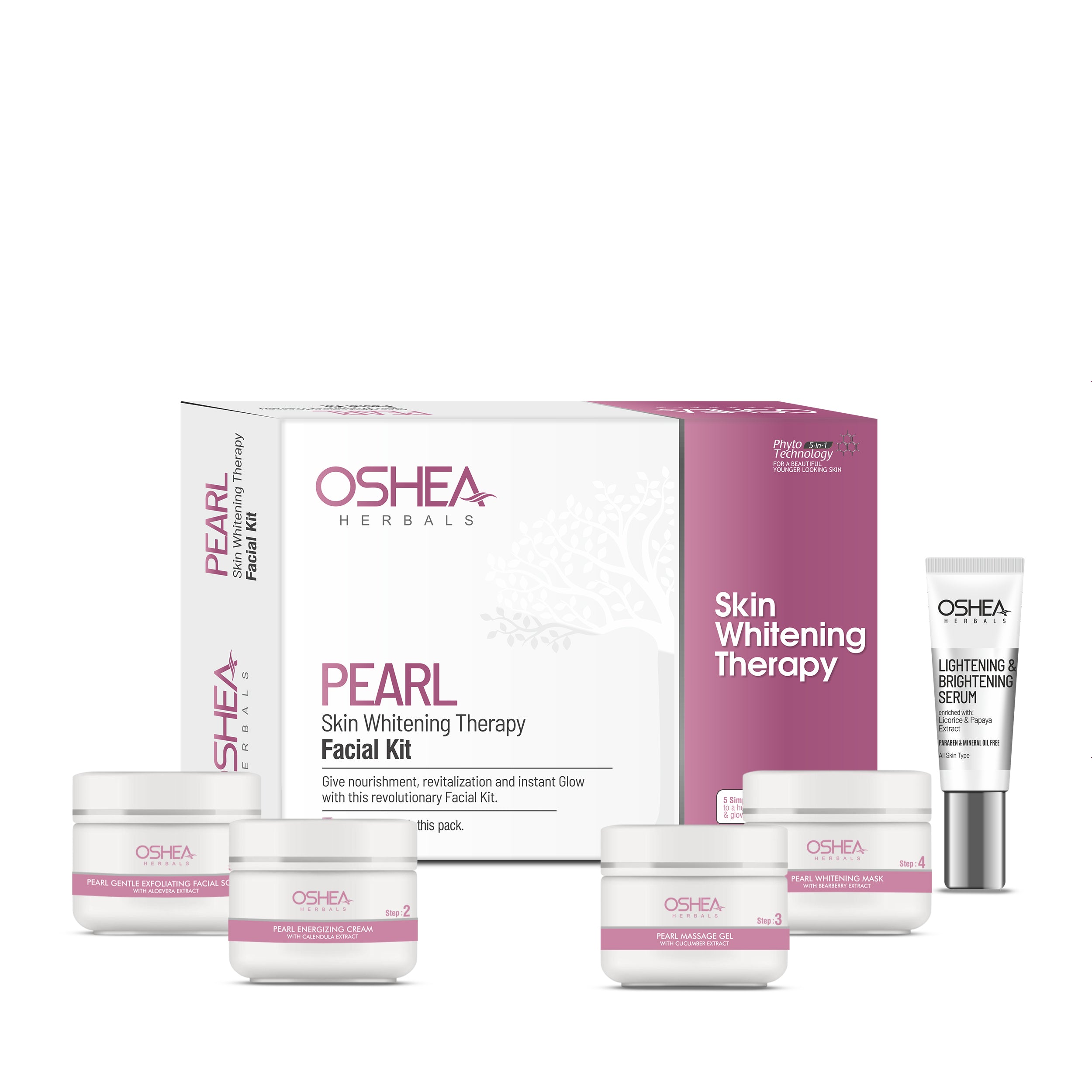 Pearl Skin Whitening Therapy Facial Kit