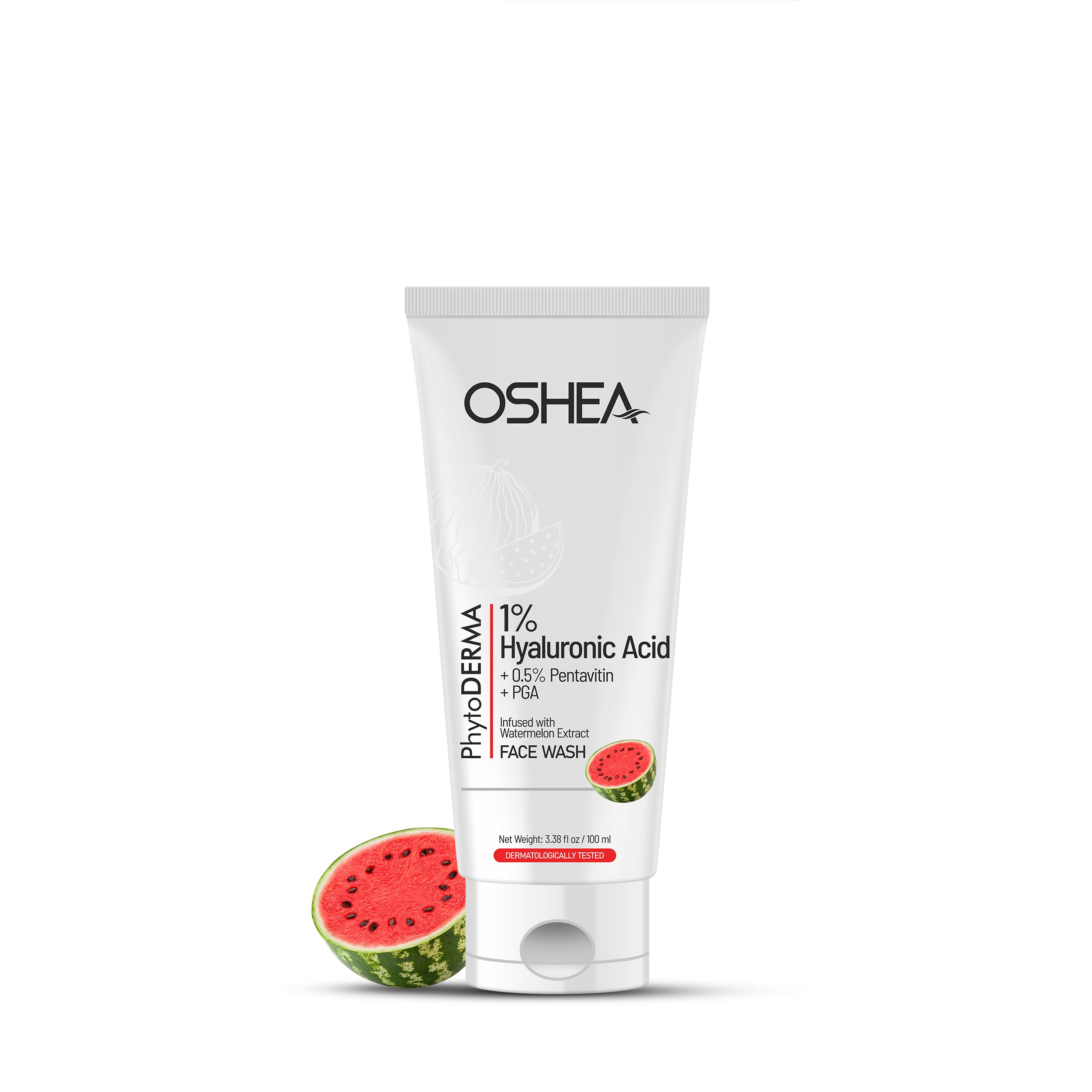 Facewash - 1% Hyaluronic Acid + 0.5% Pentavitin + PGA infused with Watermelon