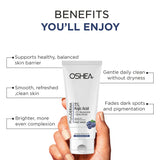 PhytoDERMA 1% Kojic Acid + 2% Niacinamide + Alpha Arbutin Facewash infused with Multi-Berry