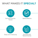 PhytoDERMA 2% Salicylic Acid + 2% PHA + 2% AHA Complex Facewash Infused with Probiotic