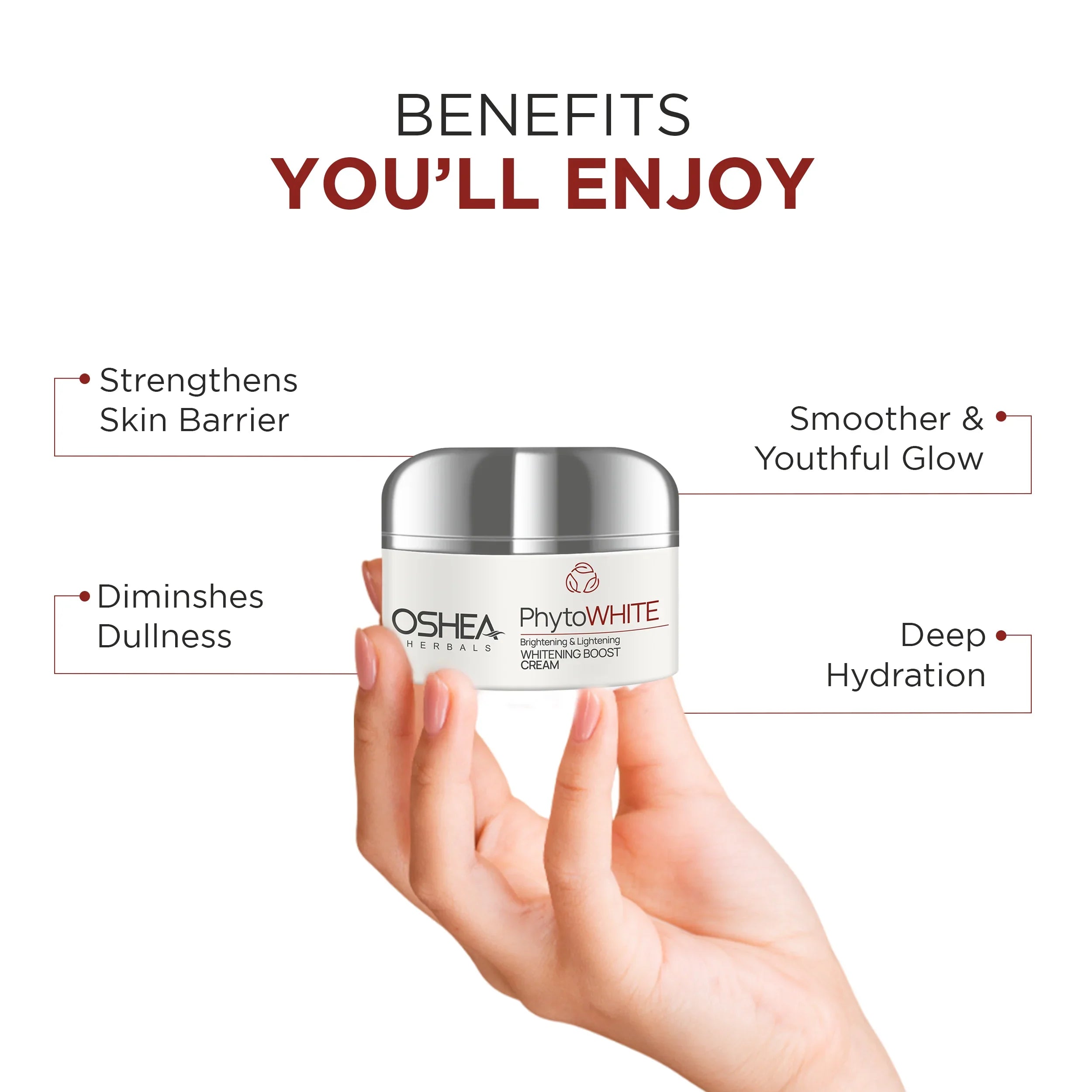 PhytoWHITE Brightening & Lightening Whitening Boost Cream with Spf 25 PA+