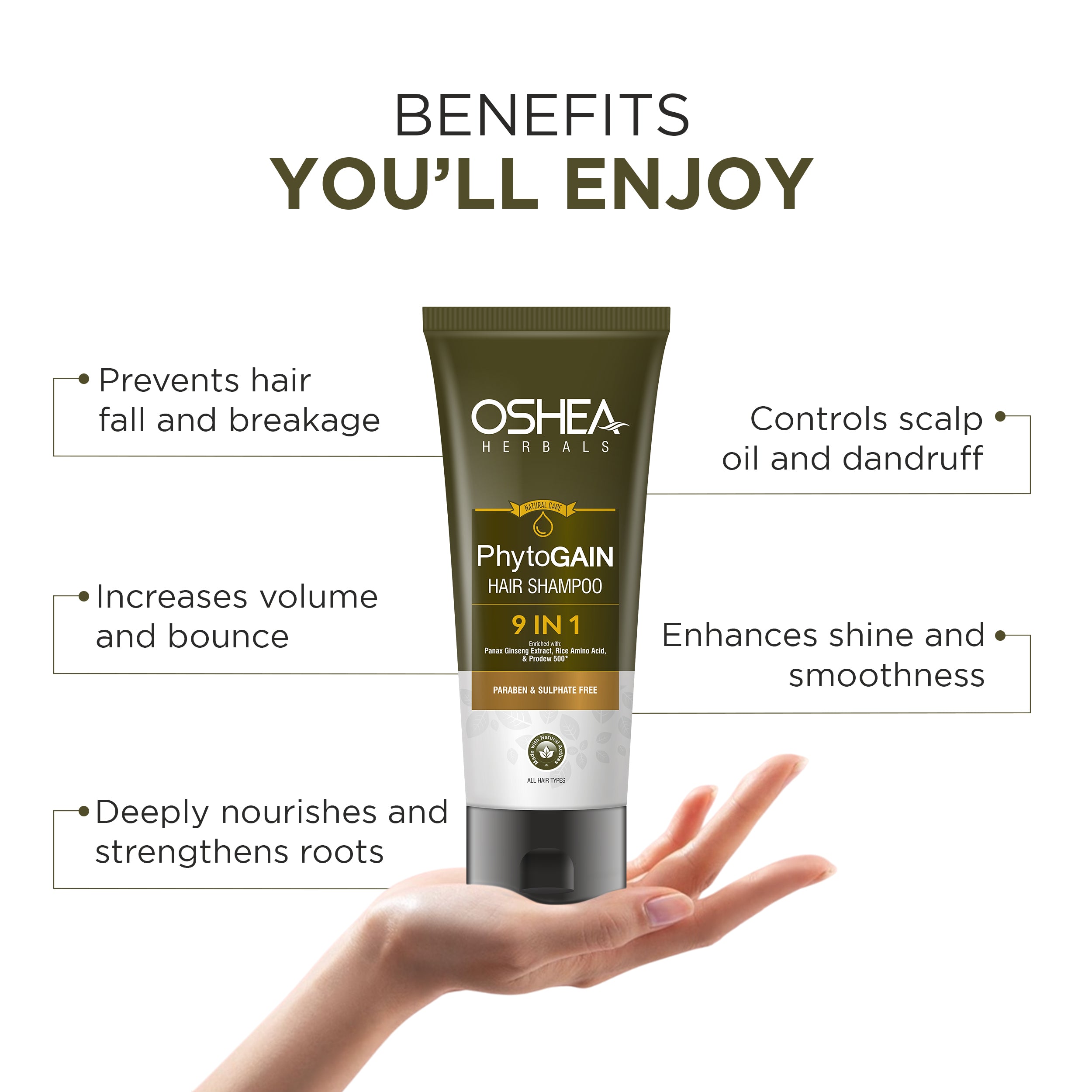 PhytoGain 9 in 1 Hair Shampoo