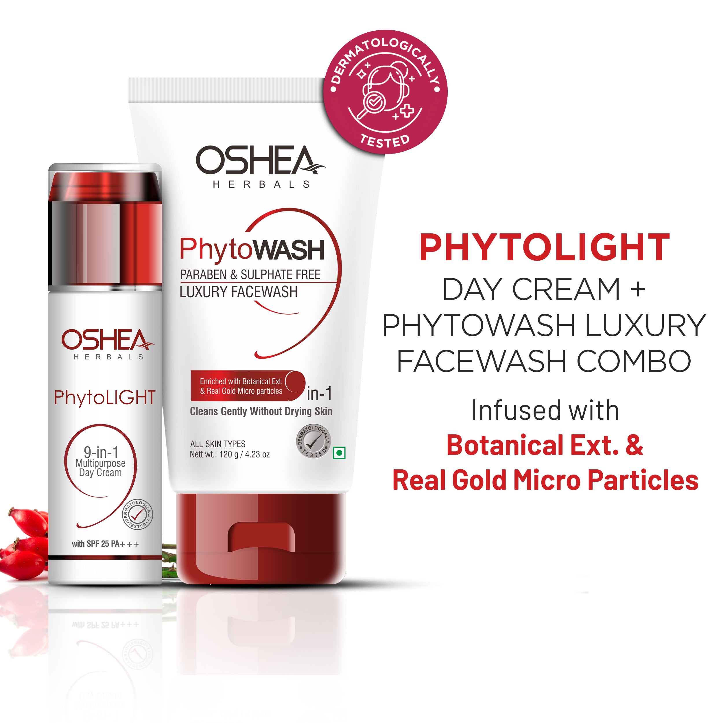 Phytolight Day Cream +Phytowash Luxury Facewash Combo