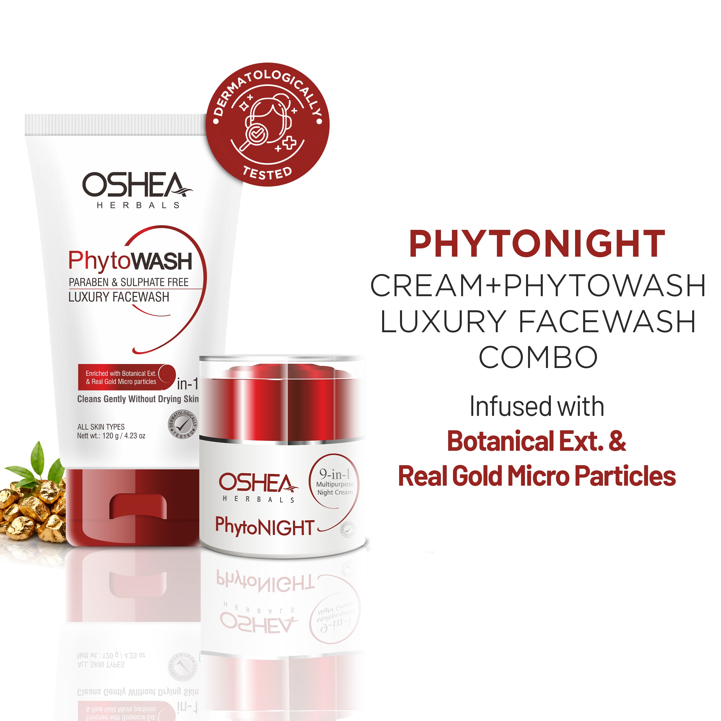 Phytonight Night Cream +Phytowash Luxury Facewash Combo