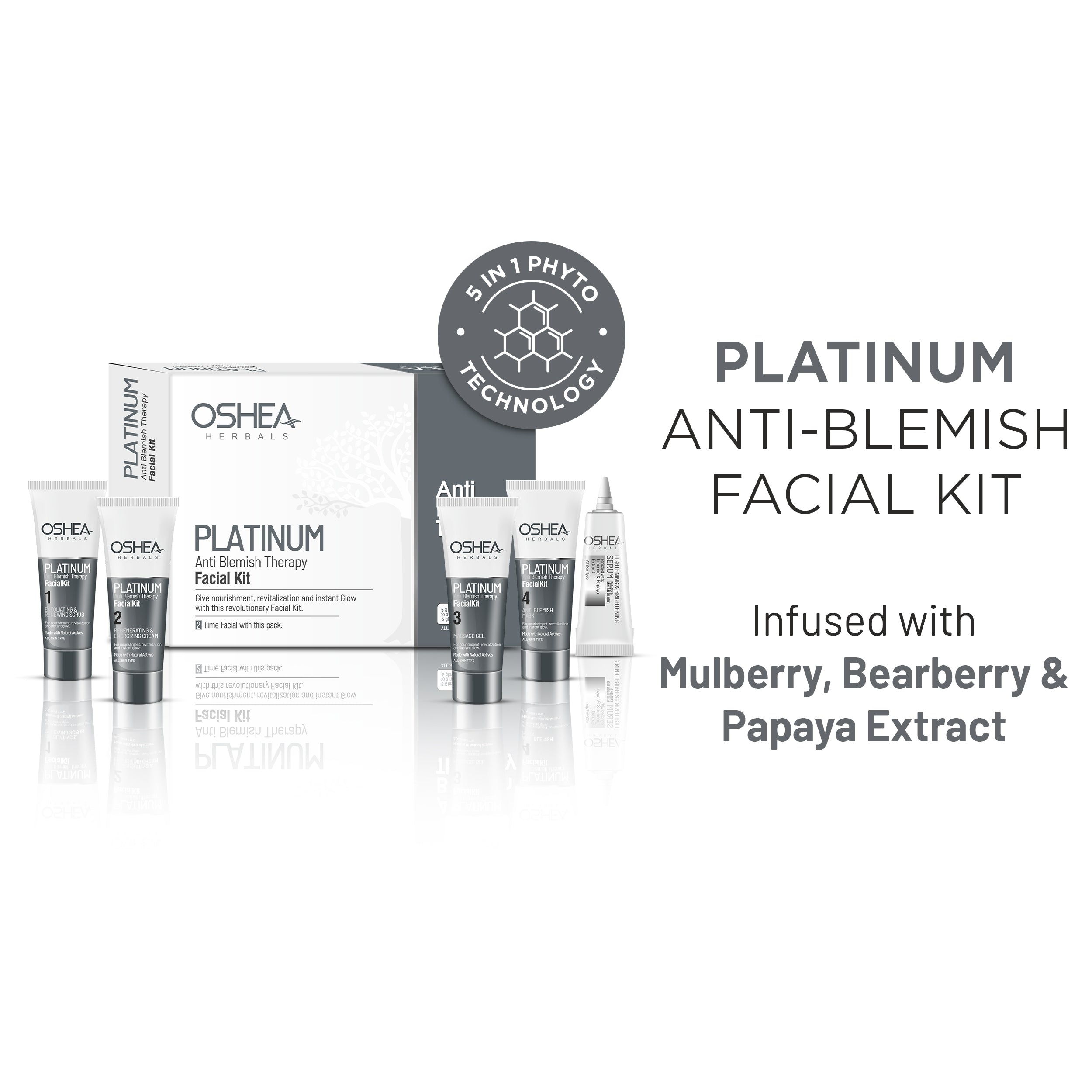 Platinum Anti-Blemish Facial Kit - 64 Gm