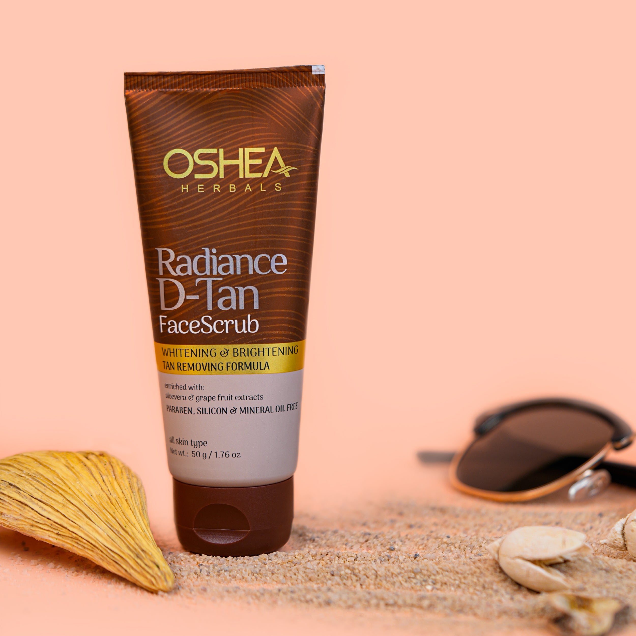 Radiance D-Tan Face Scrub Oshea Herbals