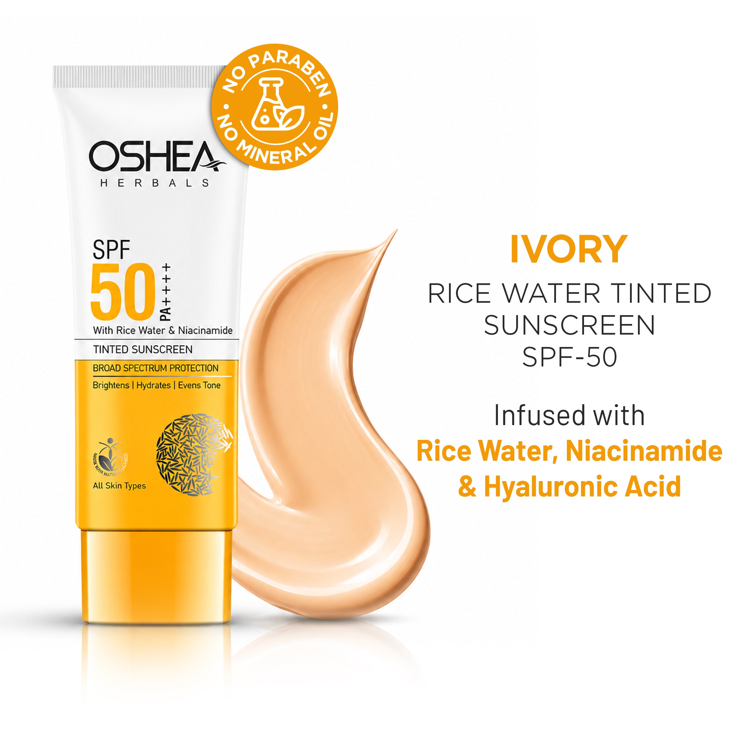 Tinted Sunscreen SPF 50++++ 50 ML