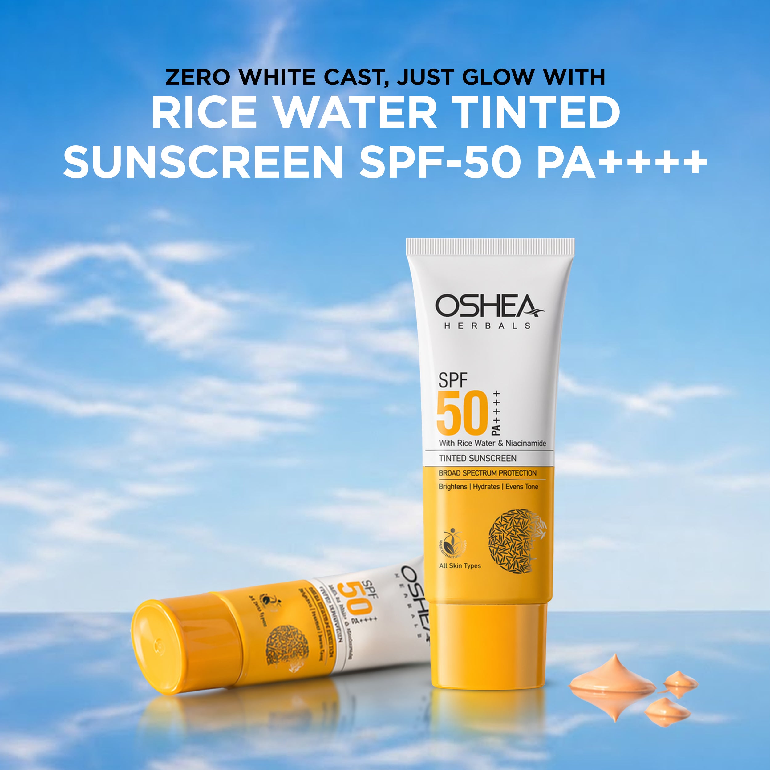 Tinted Sunscreen SPF 50++++ 50 ML