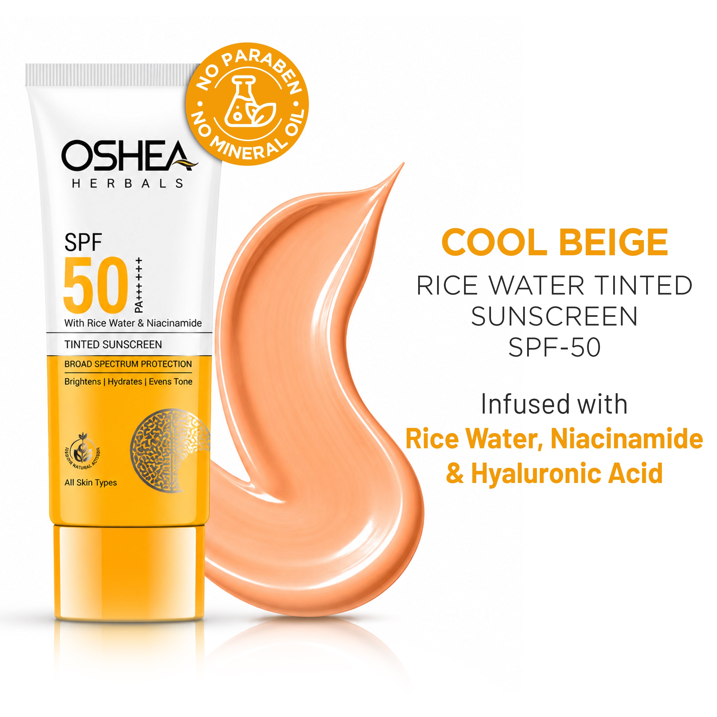 Tinted Sunscreen SPF 50++++ 50 ML