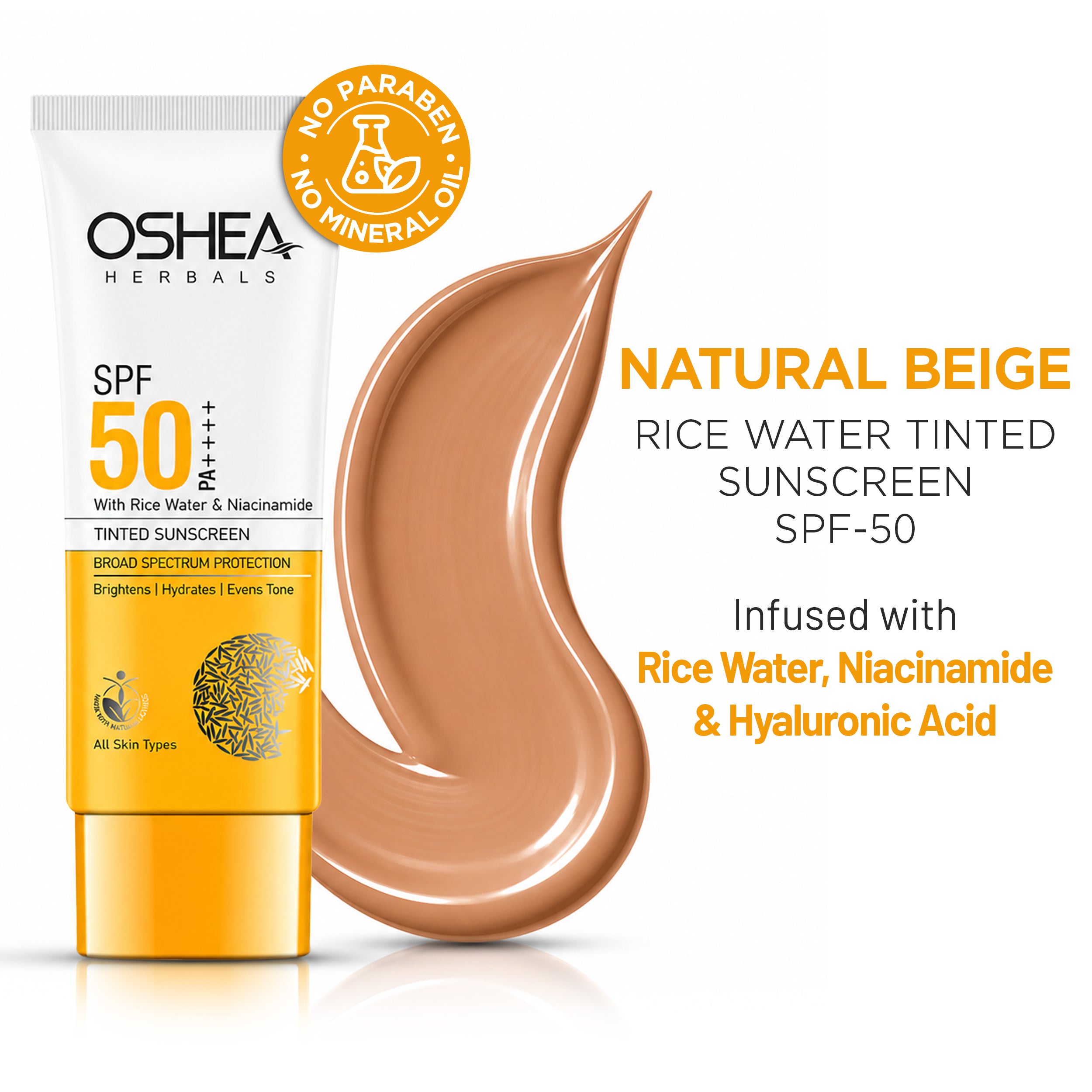 Tinted Sunscreen SPF 50++++ 50 ML