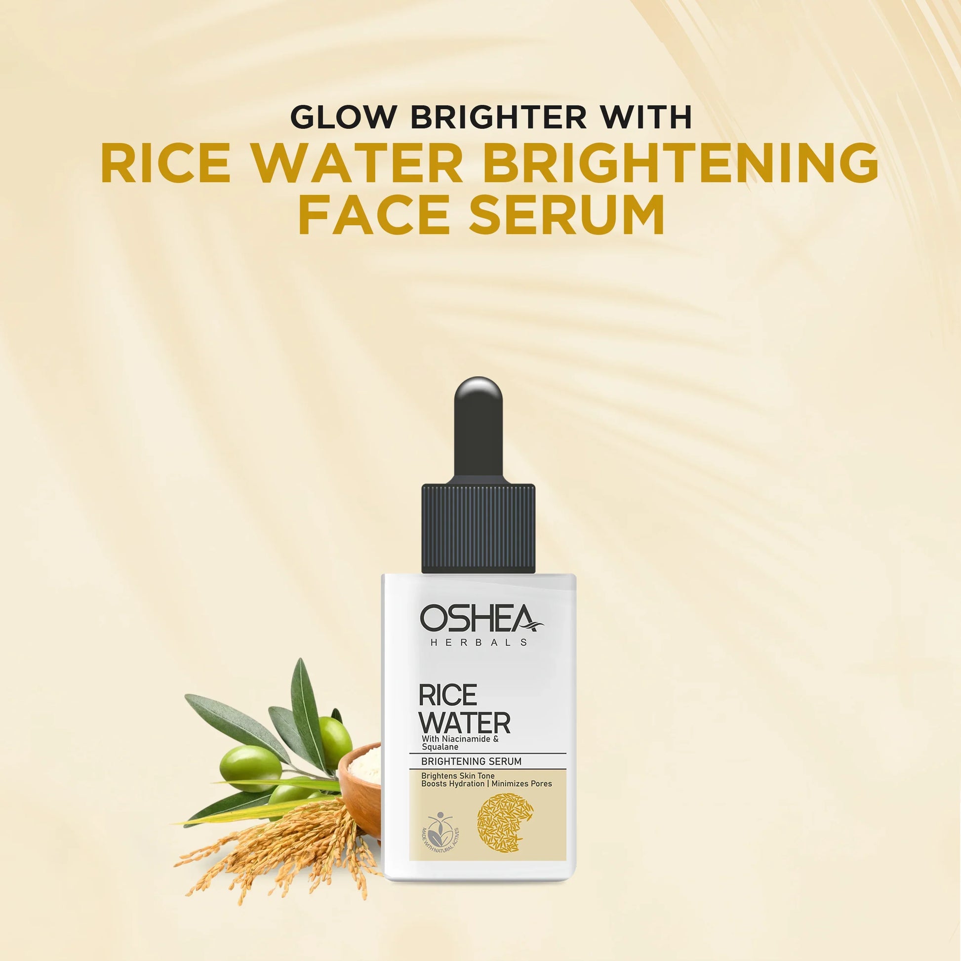 Rice Water Brightening Face Serum - Oshea Herbals