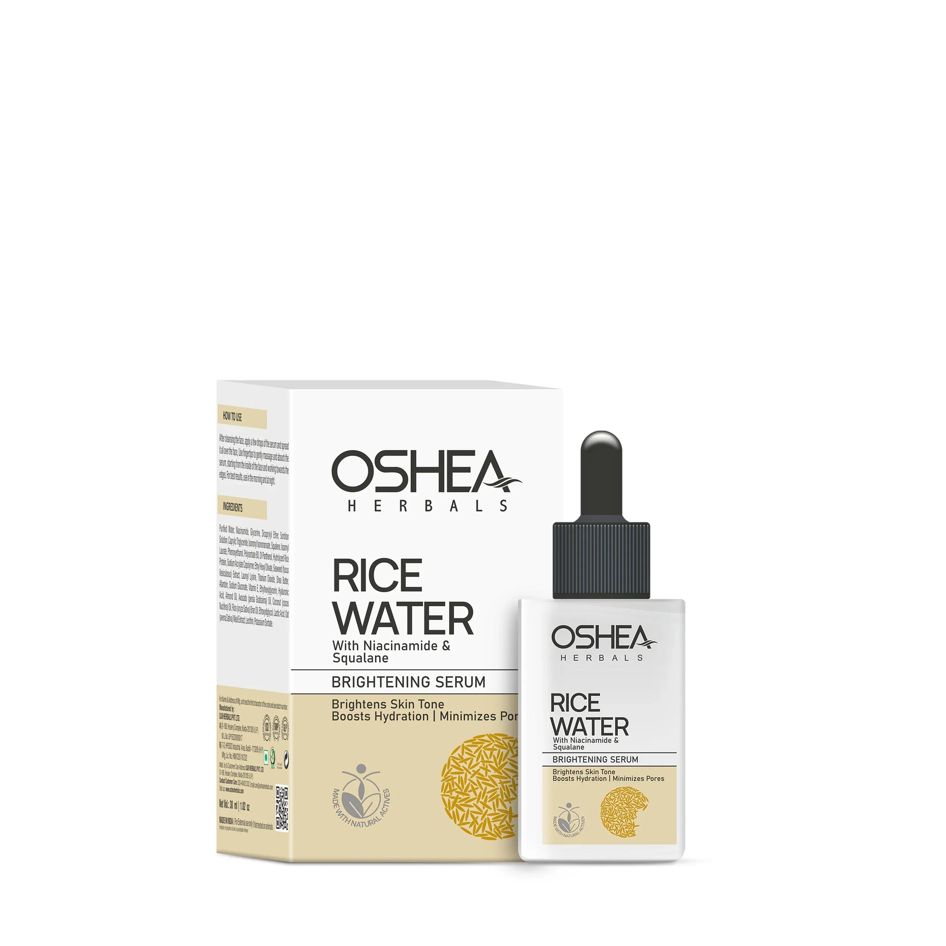 Rice Water Brightening Face Serum - Oshea Herbals