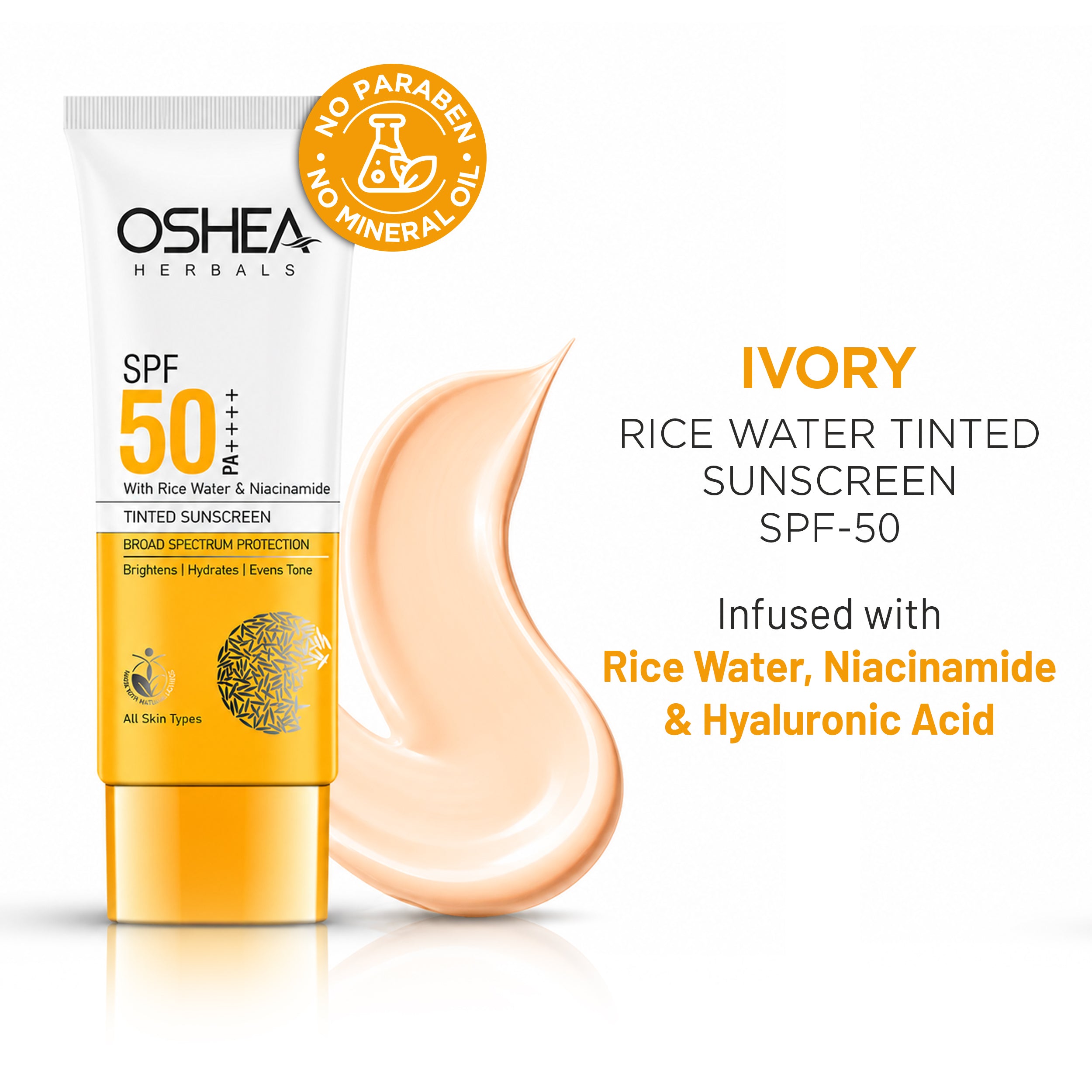 Tinted Sunscreen SPF 50++++ 50 ML