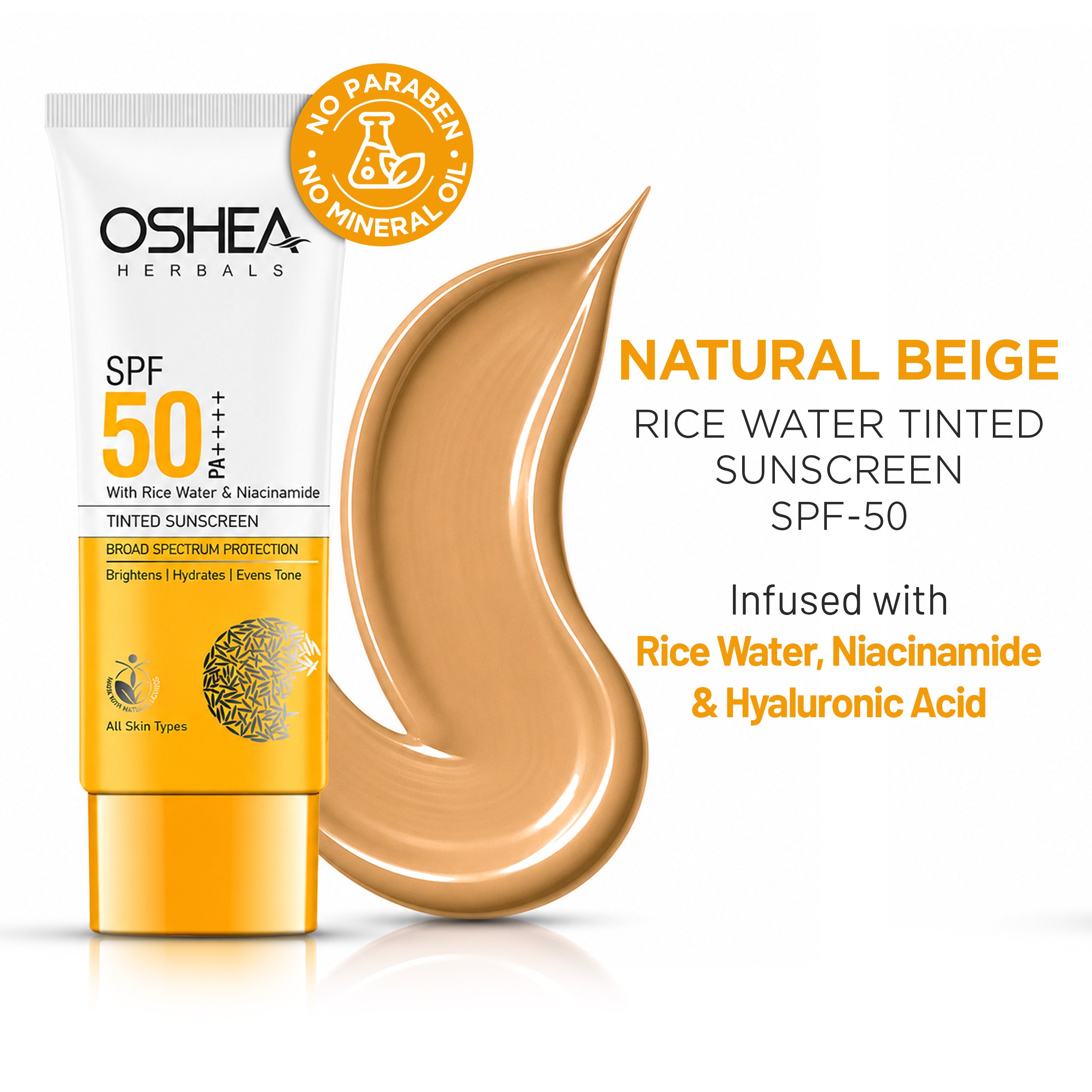 Tinted Sunscreen SPF 50++++ 50 ML