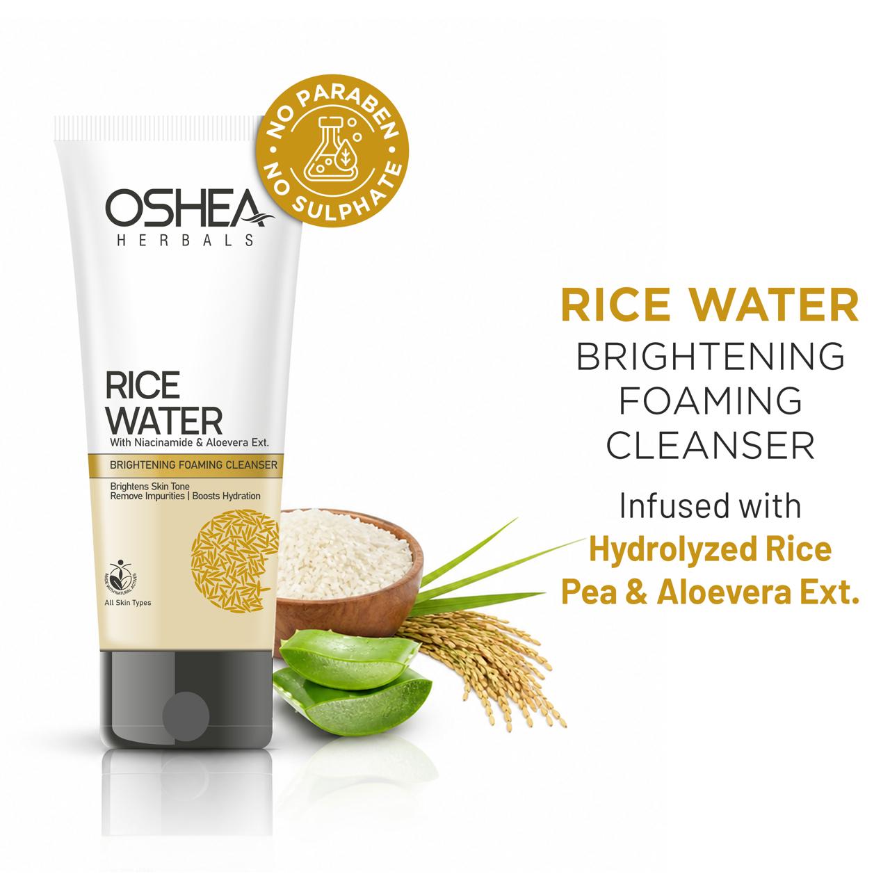 Rice Water Brightening Foaming Cleanser