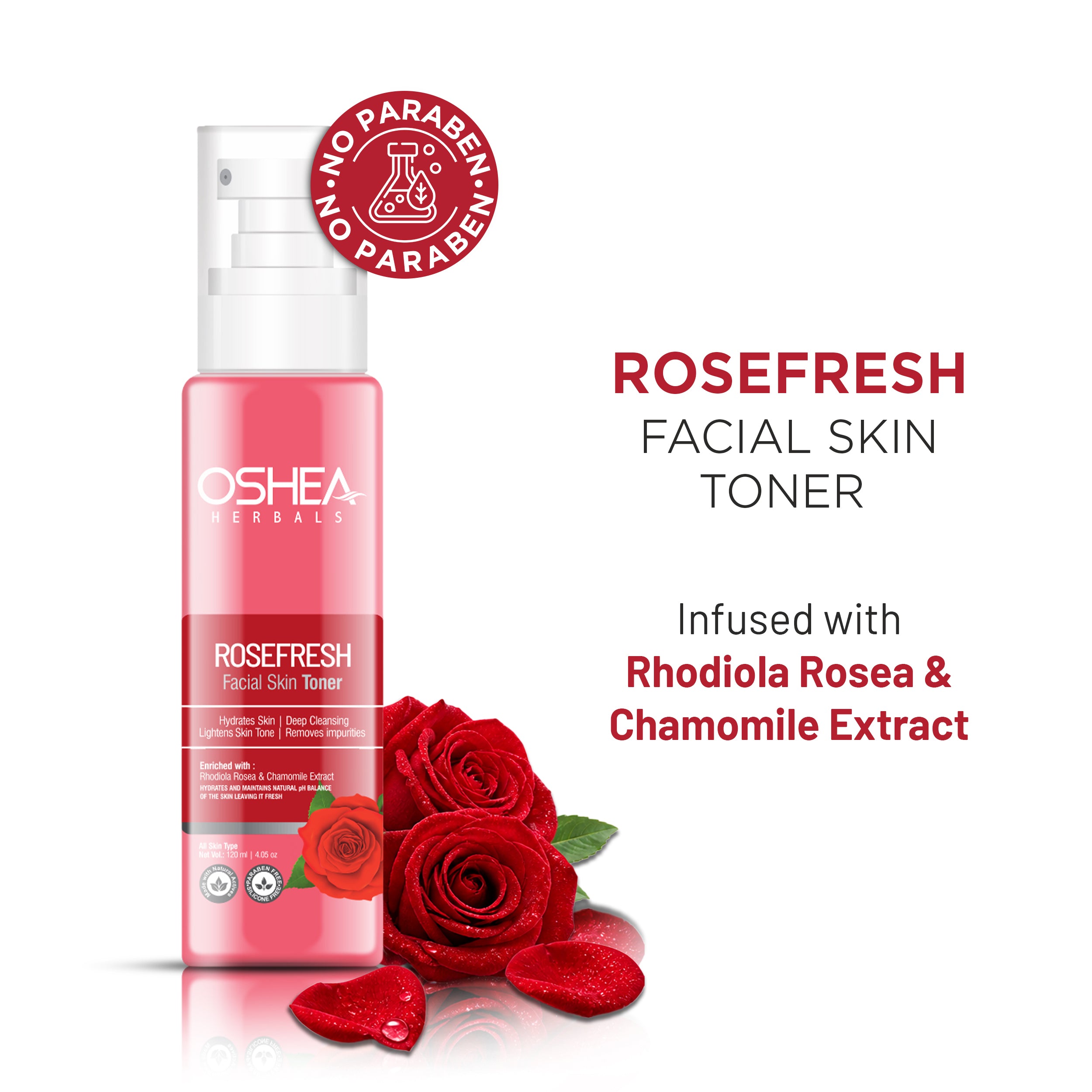 RoseFresh Facial Skin Toner 
