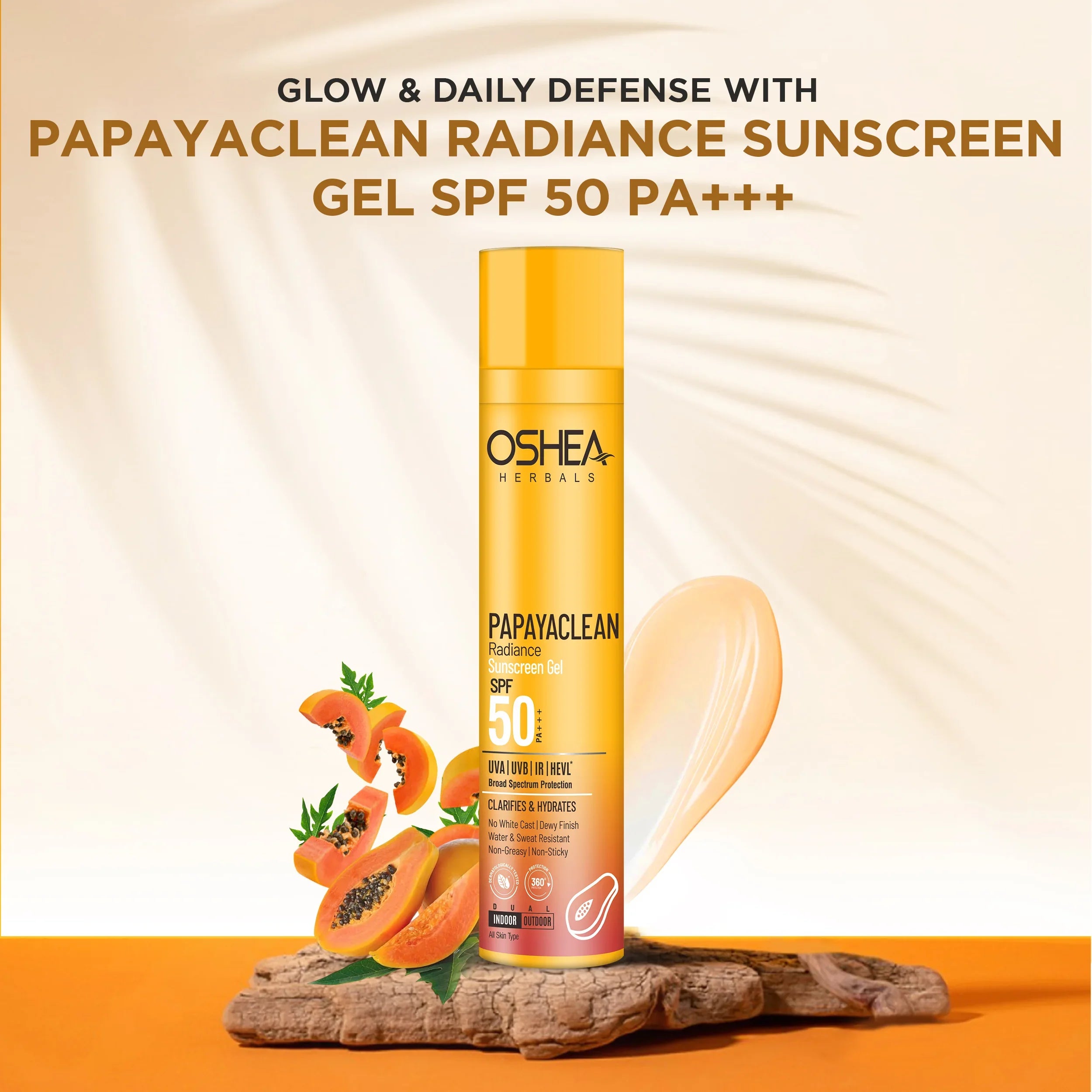 Papayaclean Radiance Sunscreen Gel SPF 50 PA+++