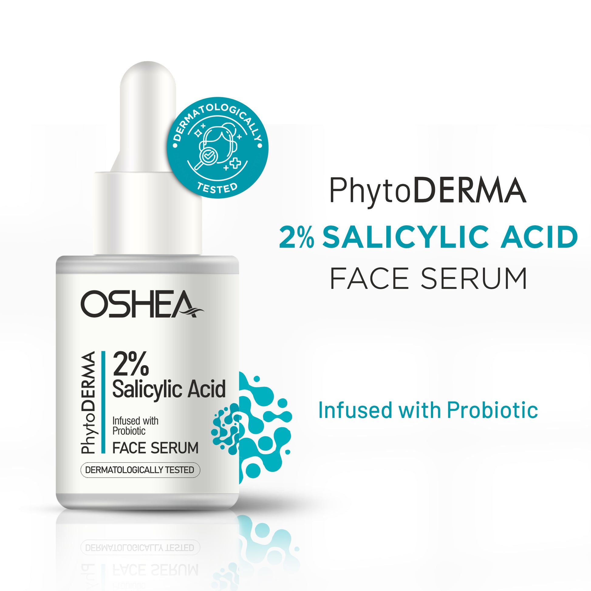 Salicylic Acid Face Serum for Acne and Oil Control with Probiotic - Oshea Herbals