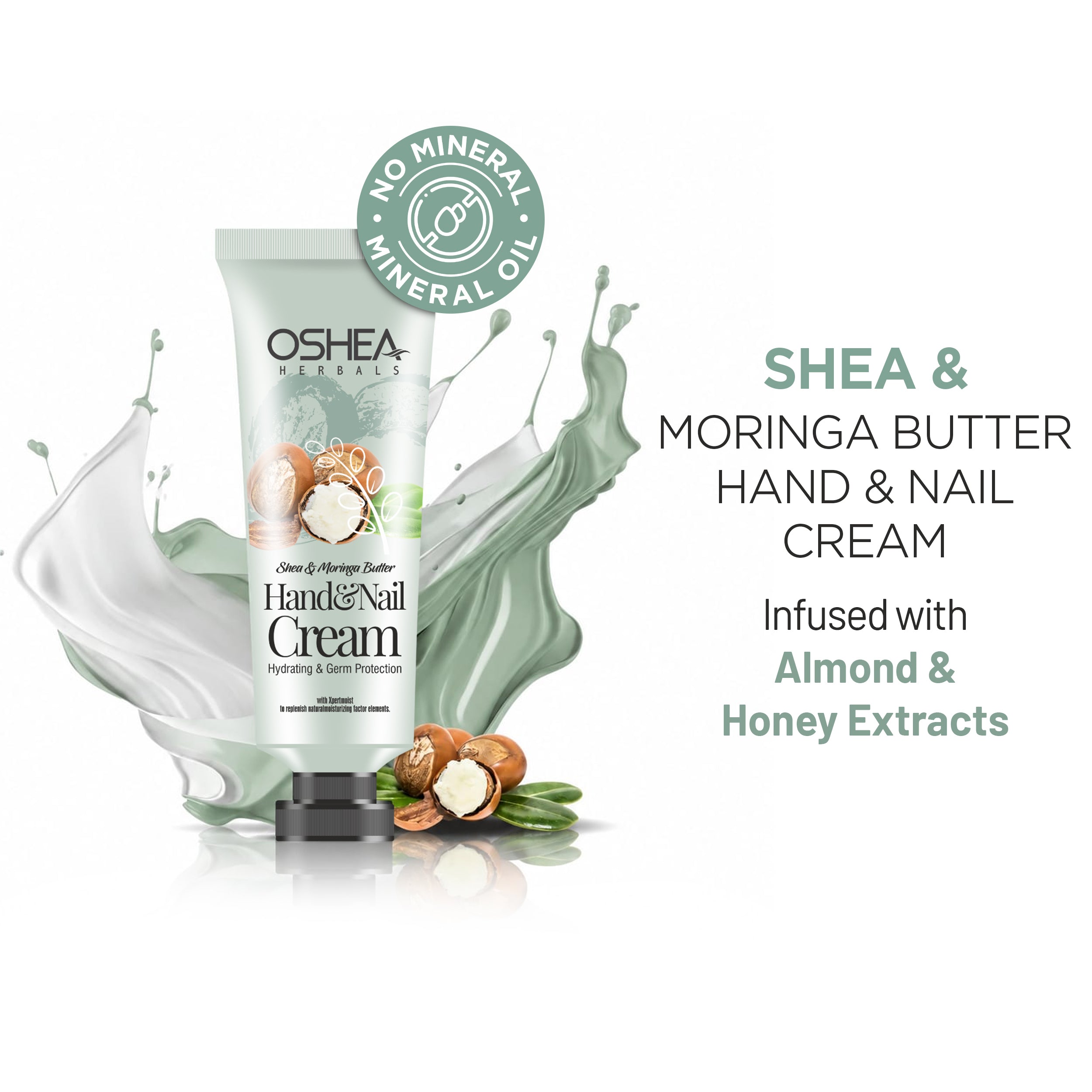 Shea & Moringa Butter Hand Cream & Nail Cream