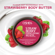 Strawberry Hydrating & Softening Body Butter 72 Hour Moisturizing