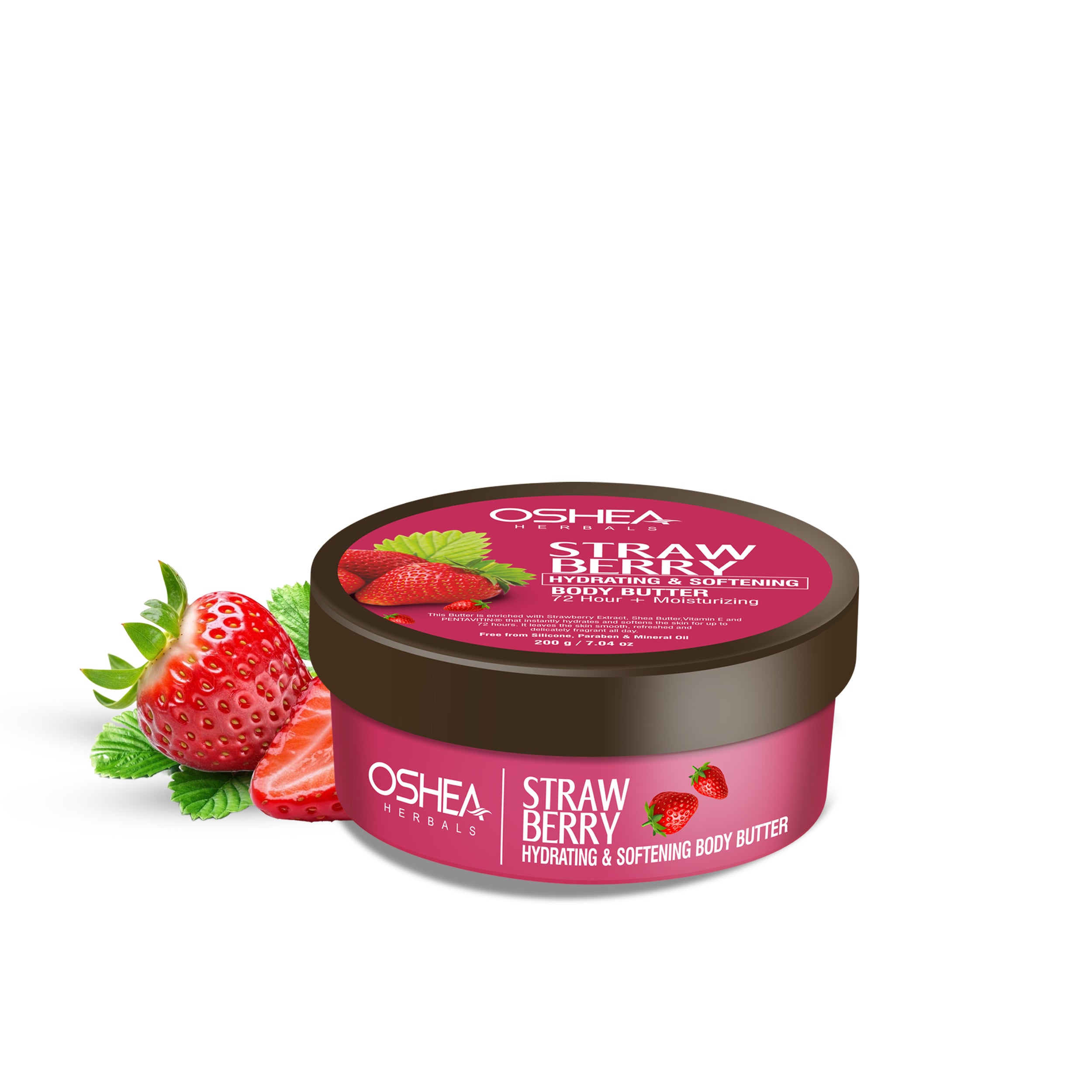 Strawberry Hydrating & Softening Body Butter 72 Hour Moisturizing
