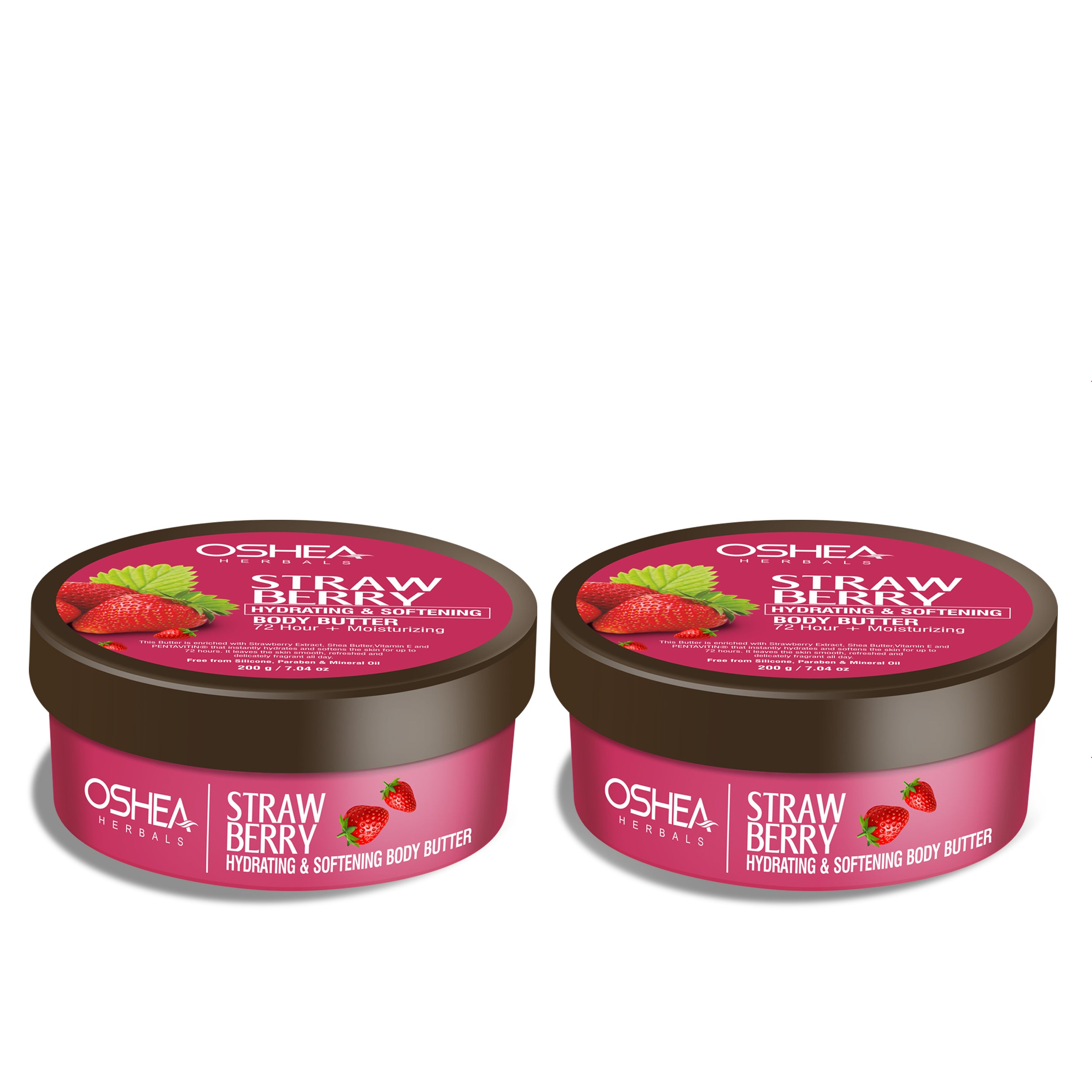 Strawberry Hydrating & Softening Body Butter 72 Hour Moisturizing