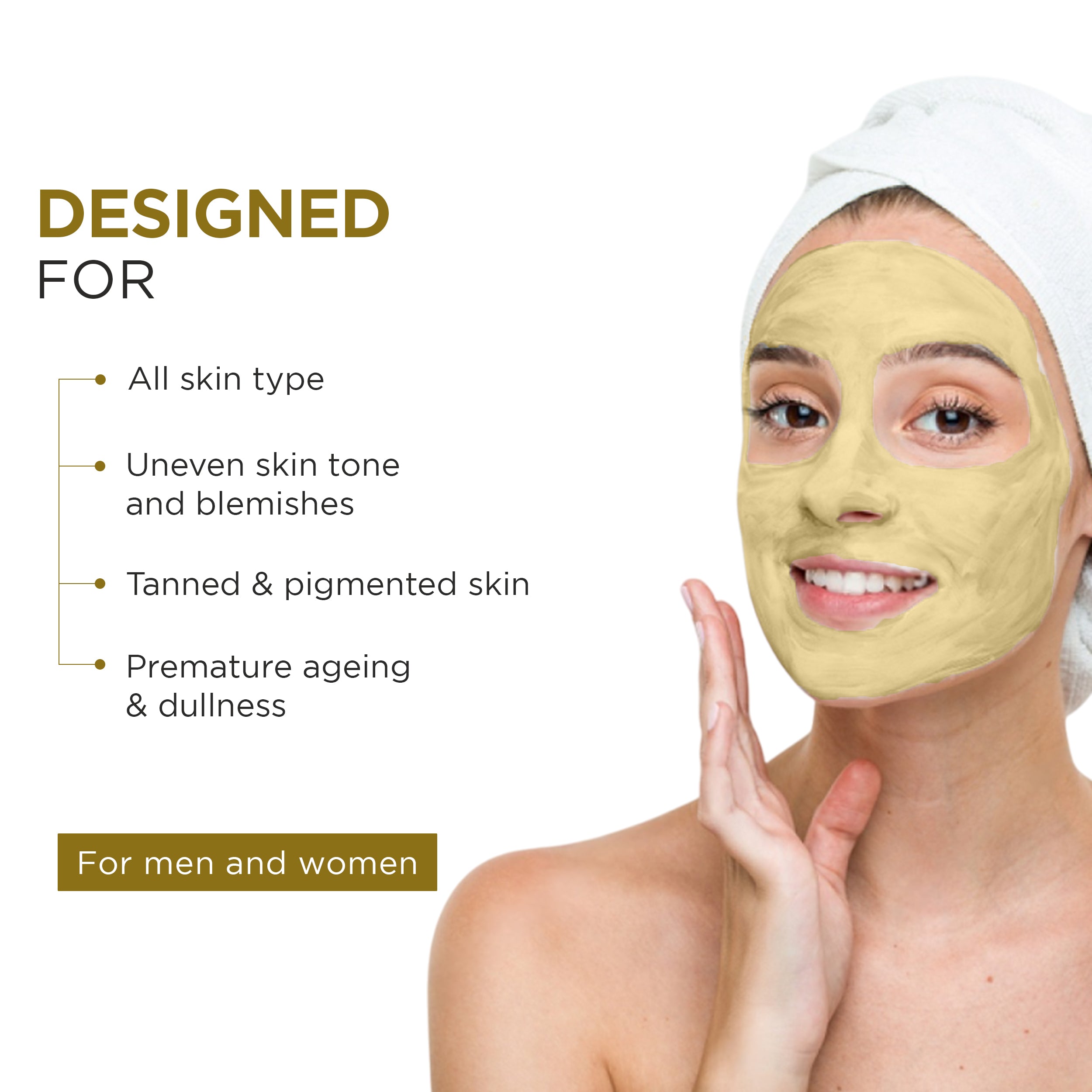Ubtan Glowing & Tan Removing Face Mask