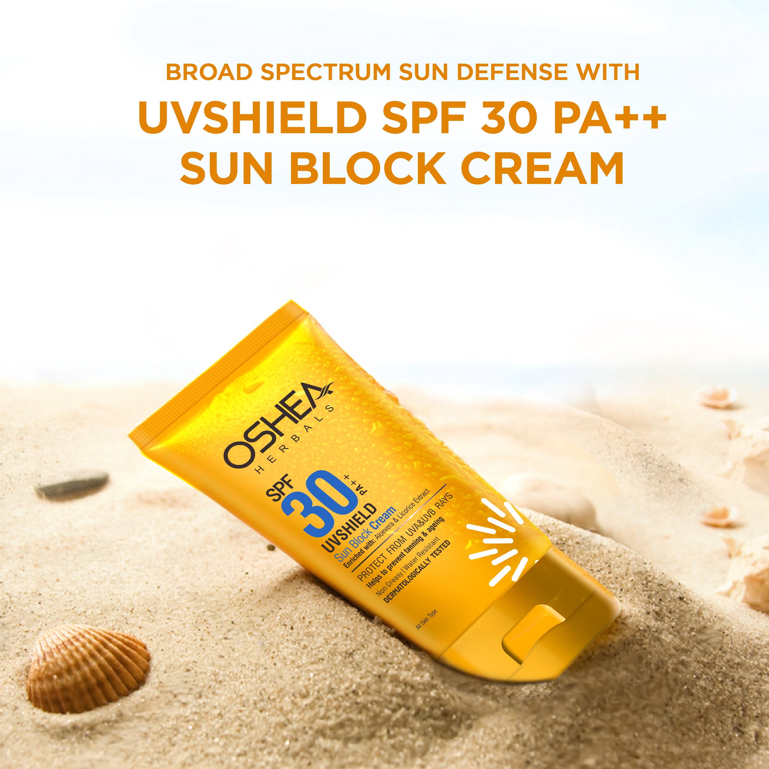 Uv Shield Sun Block Cream SPF 30 PA +++