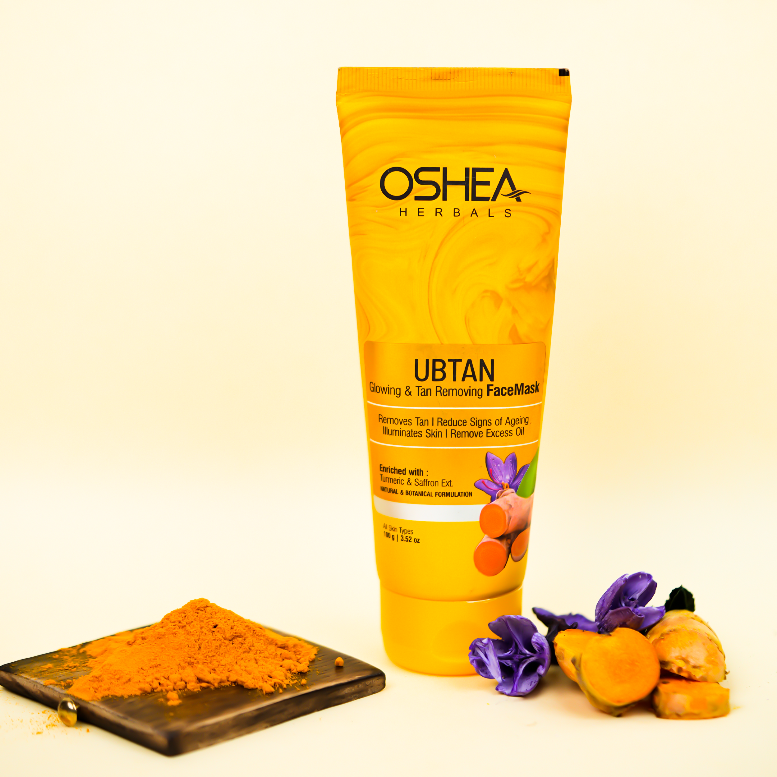  Ubtan Glowing & Tan Removing Face Scrub Oshea Herbals