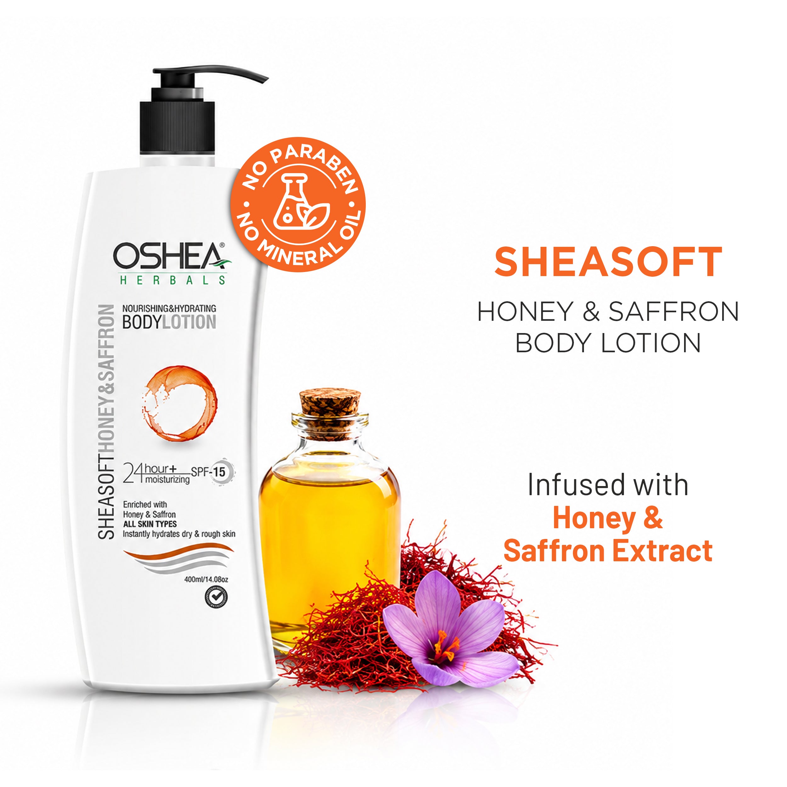 Sheasoft Honey & Saffron Body Lotion