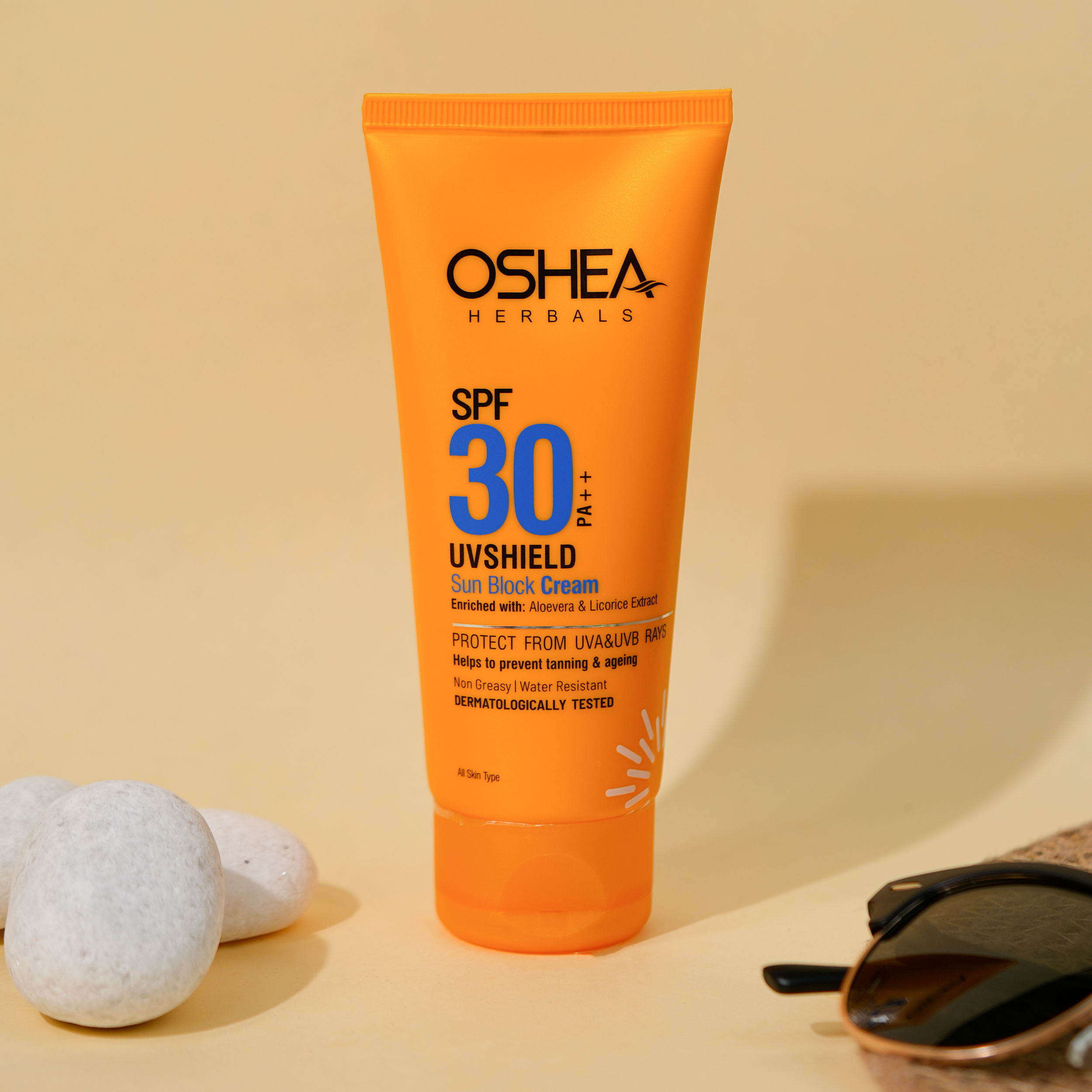 UvShield Sun Block Cream SPF 30 PA Oshea Herbals