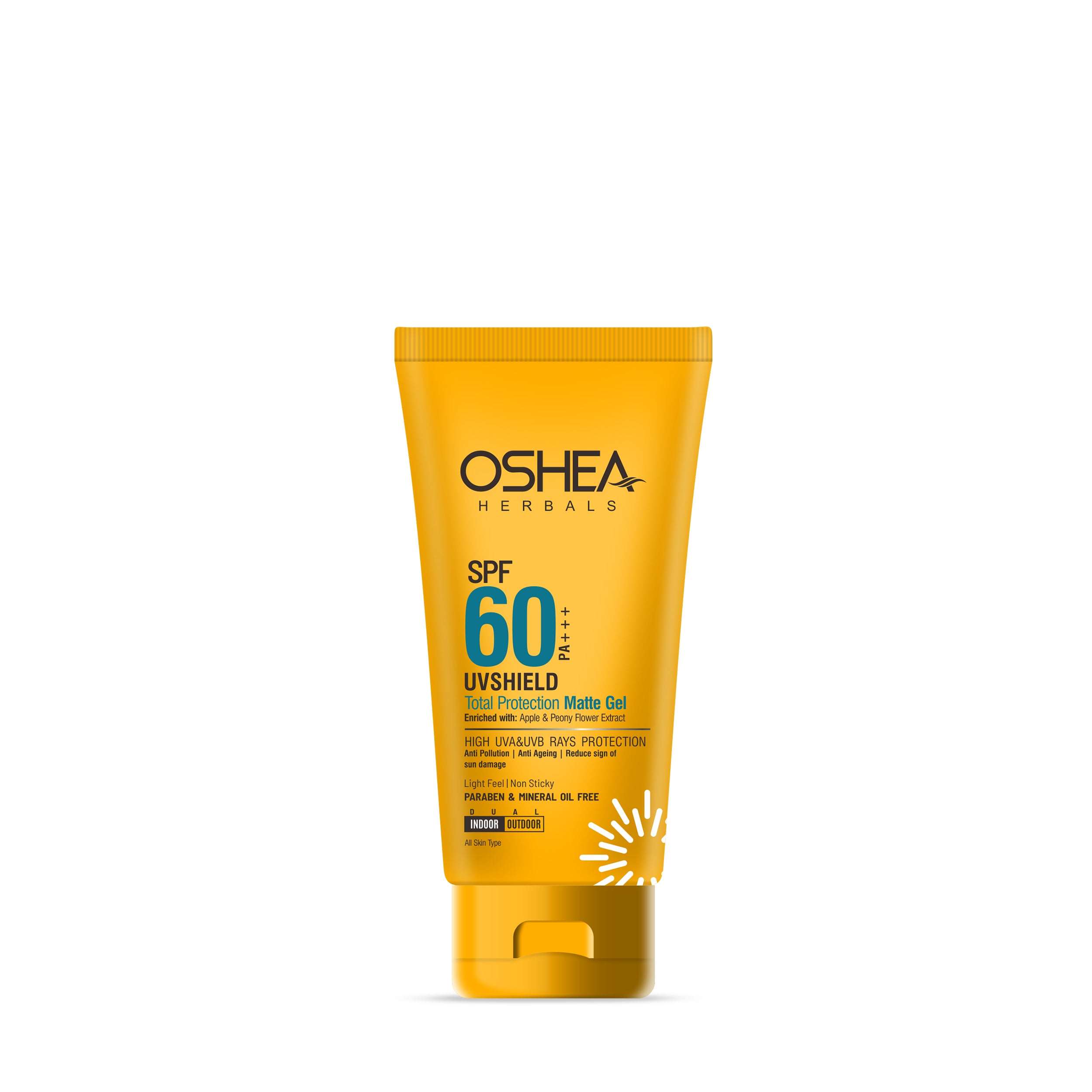 Uv Shield Total Protection Matte Gel  SPF-60 PA+++