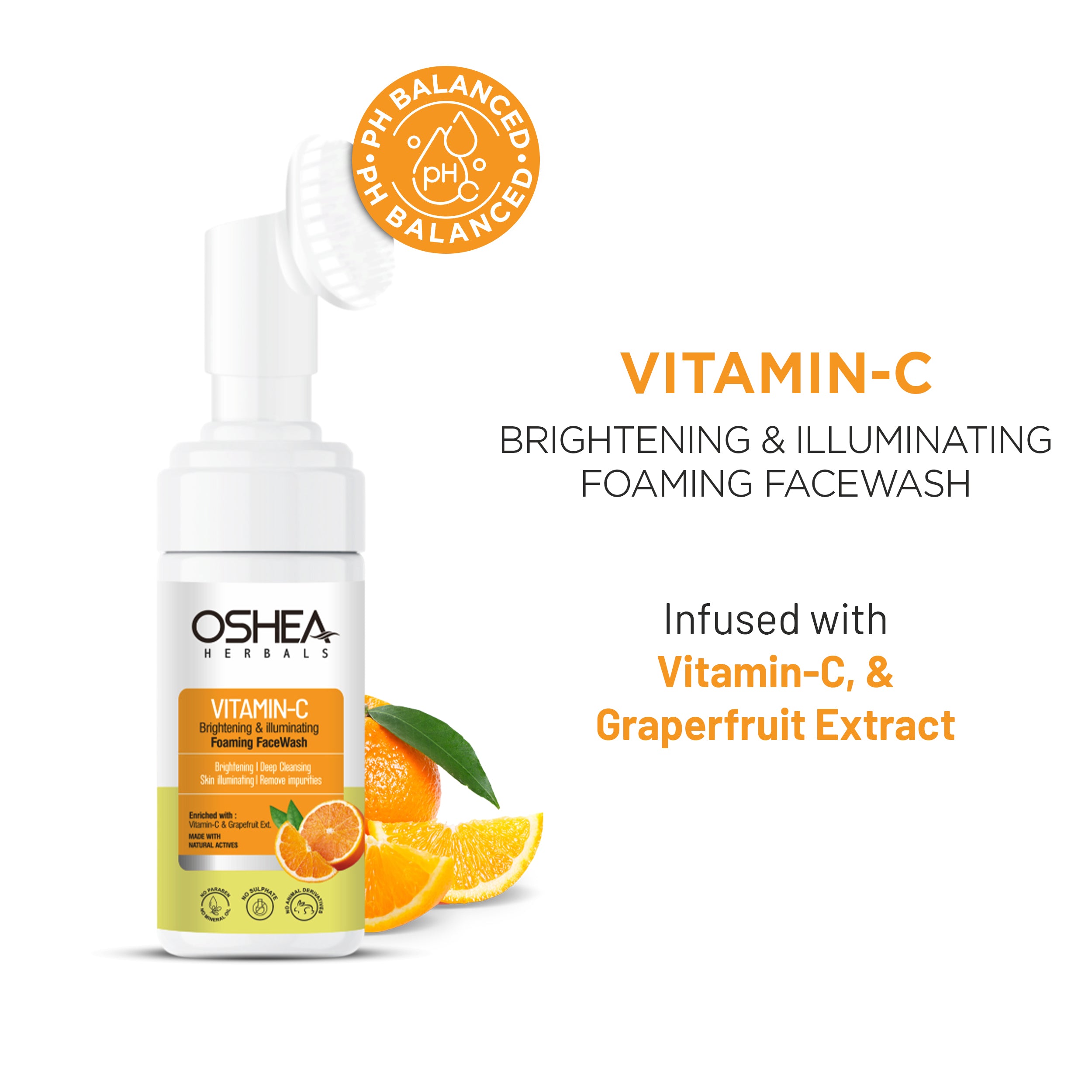 Vitamin C Brightening & Illuminating Foaming Facewash