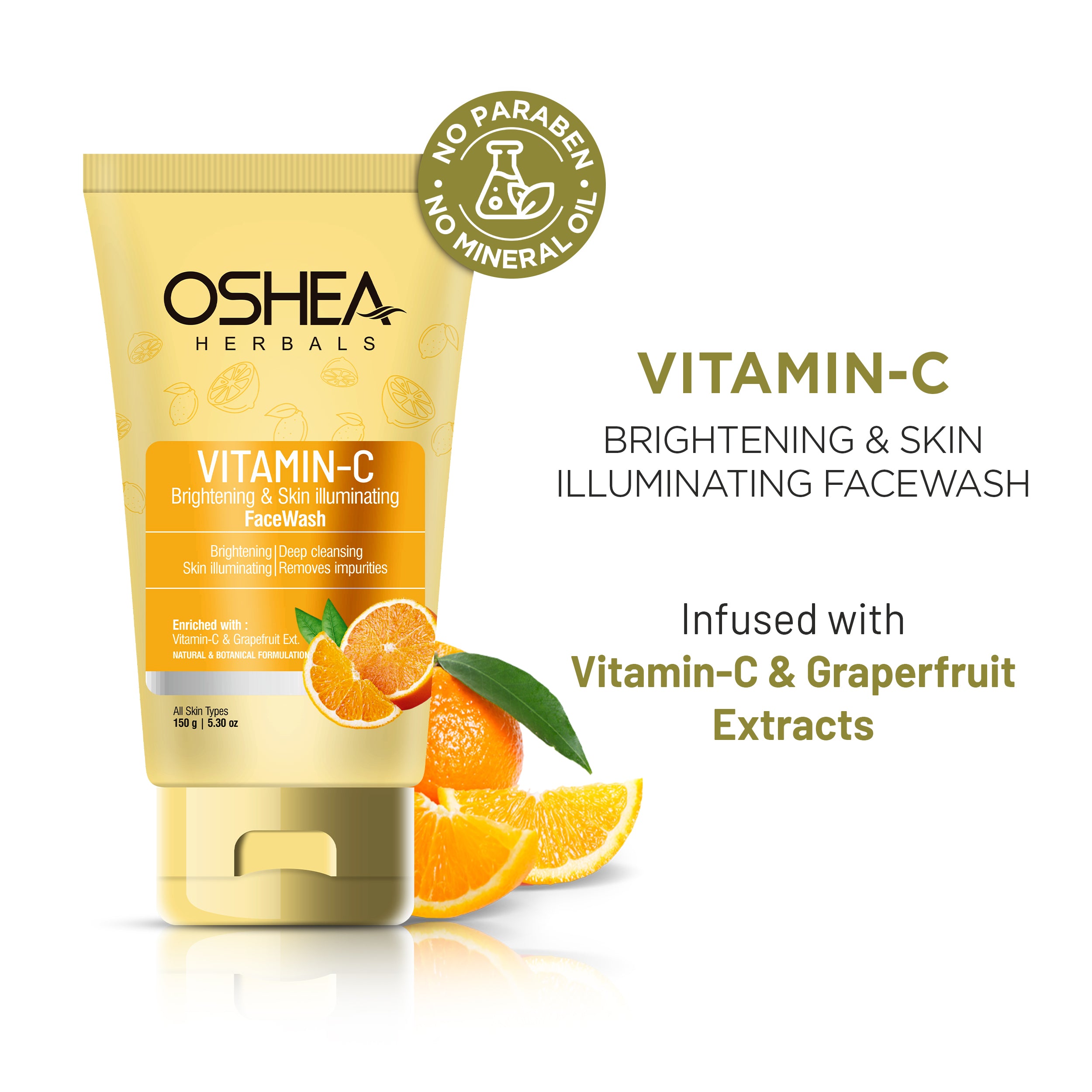 Vitamin C Brightening & Skin Illuminating Facewash