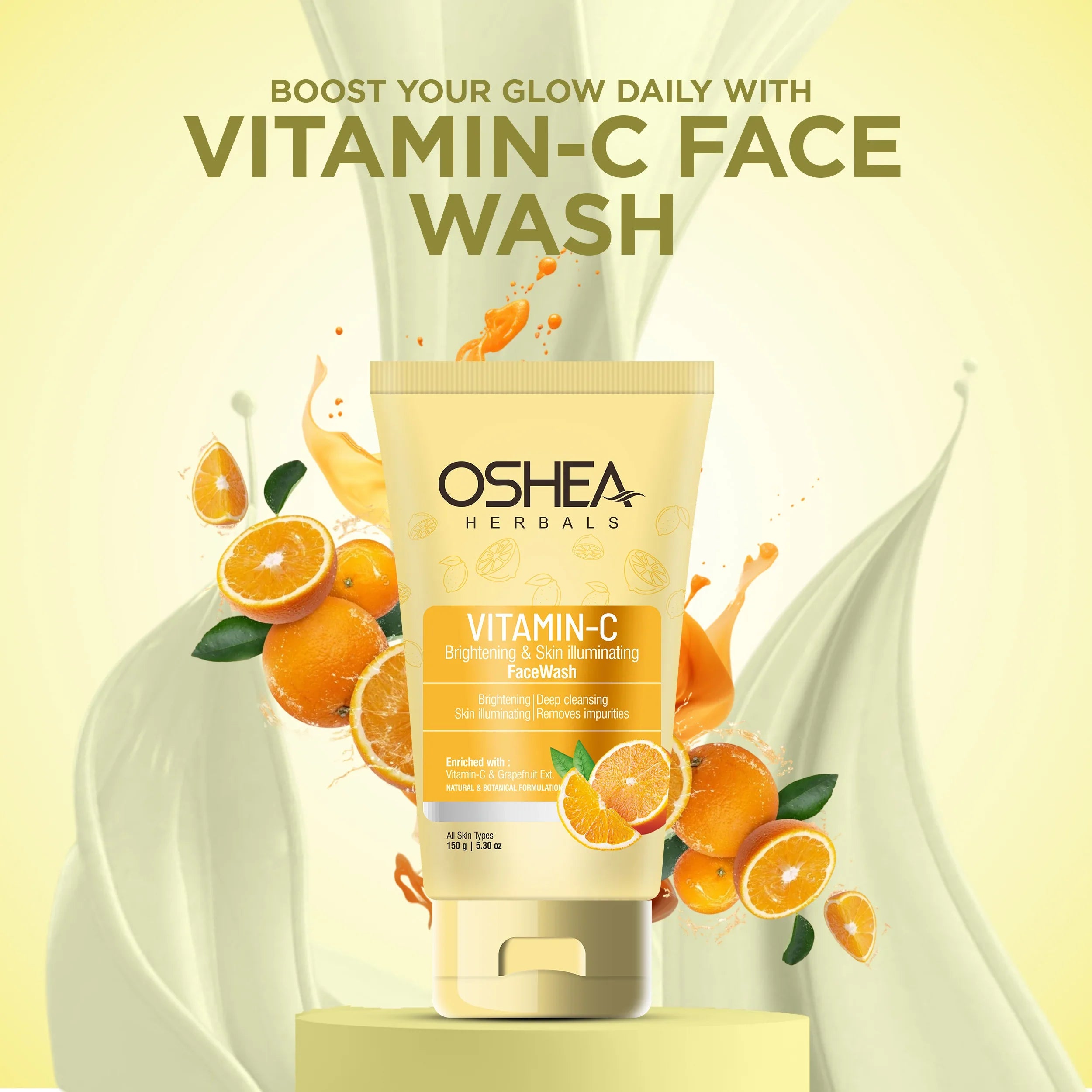 Vitamin C Brightening & Skin Illuminating Facewash