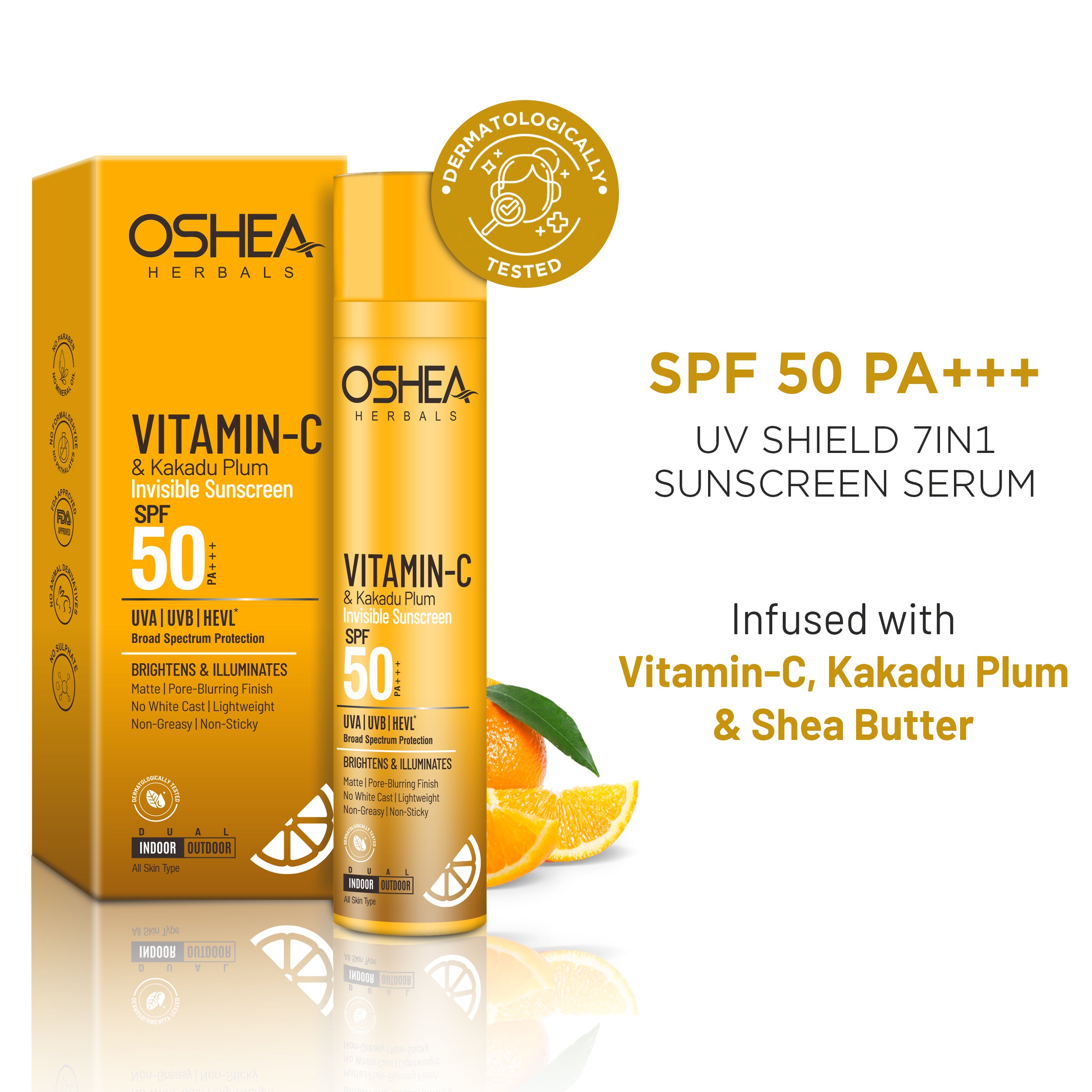 Vitamin-C & Kakadu Plum Invisible Sunscreen SPF 50 PA+++