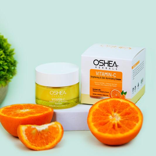Vitamin C brightening and skin illuminating Cream Oshea Herbals