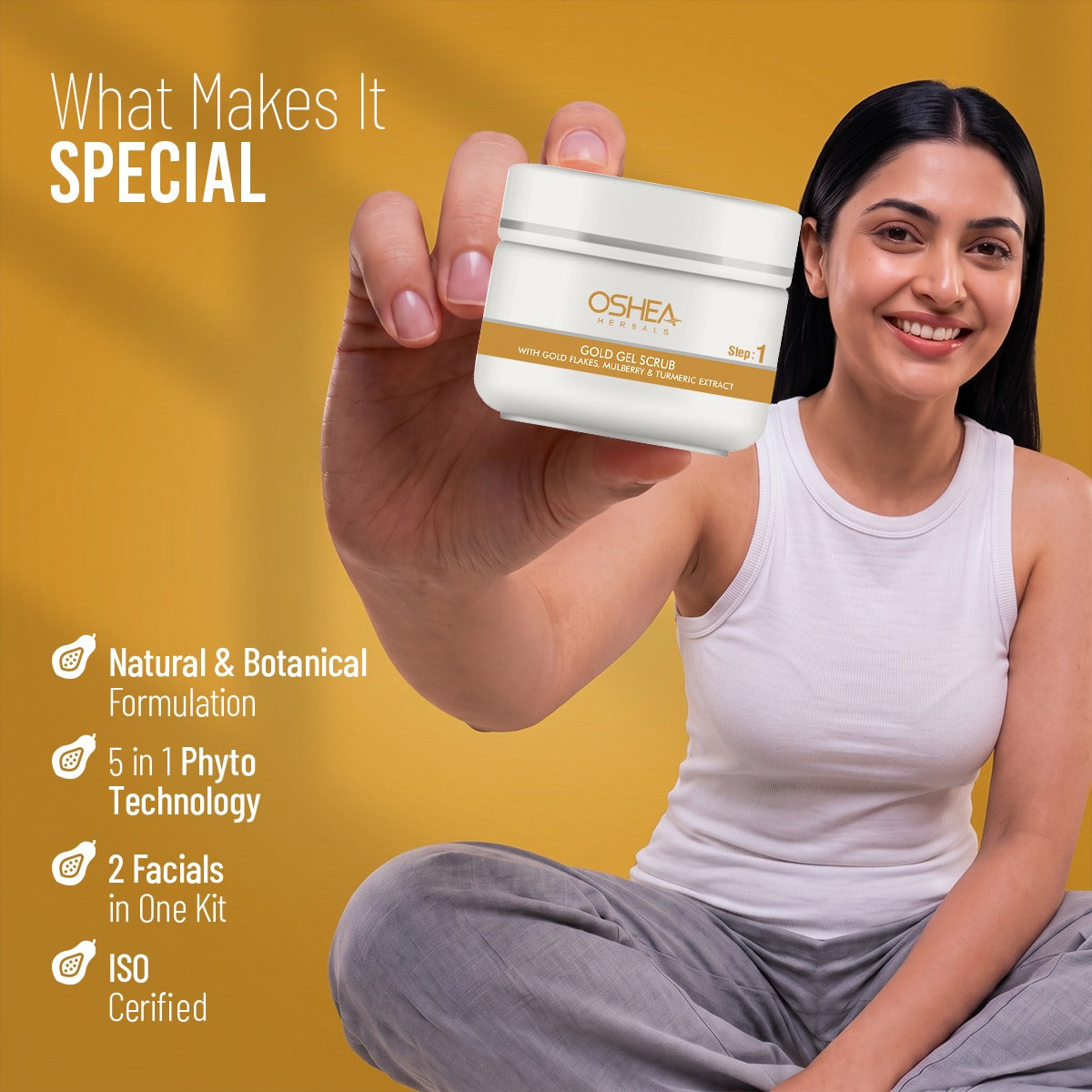 Gold Rejuvenating Facial Kit - Oshea Herbals