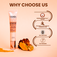 Why Choose Us Aprifine Apricot Cream for Under Eye Dark Circle Oshea Herbals