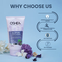 Why Choose Us Glopure Lightening Facewash Oshea Herbals