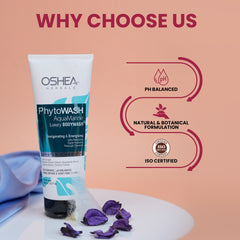 Why Choose Us Phytowash Aqua Marine Luxury Body wash Oshea Herbals