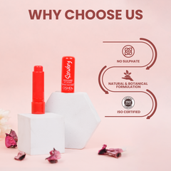 Why Choose Us Strawberry Nourishing Lip Therapy Oshea Herbals
