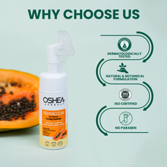 Why choose us Papayaclean Anti Blemish Foaming Face wash Oshea Herbals