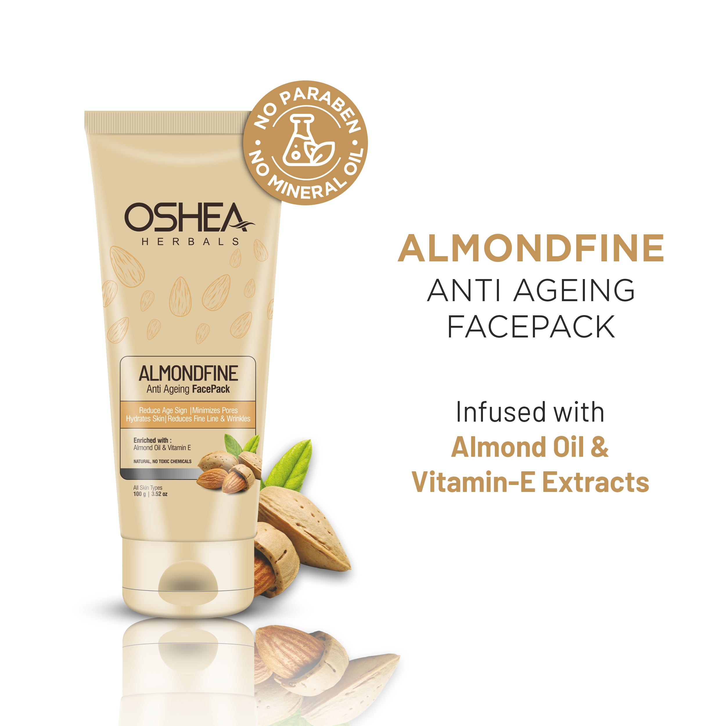 Almondfine Anti-Ageing Facepack(Tube)