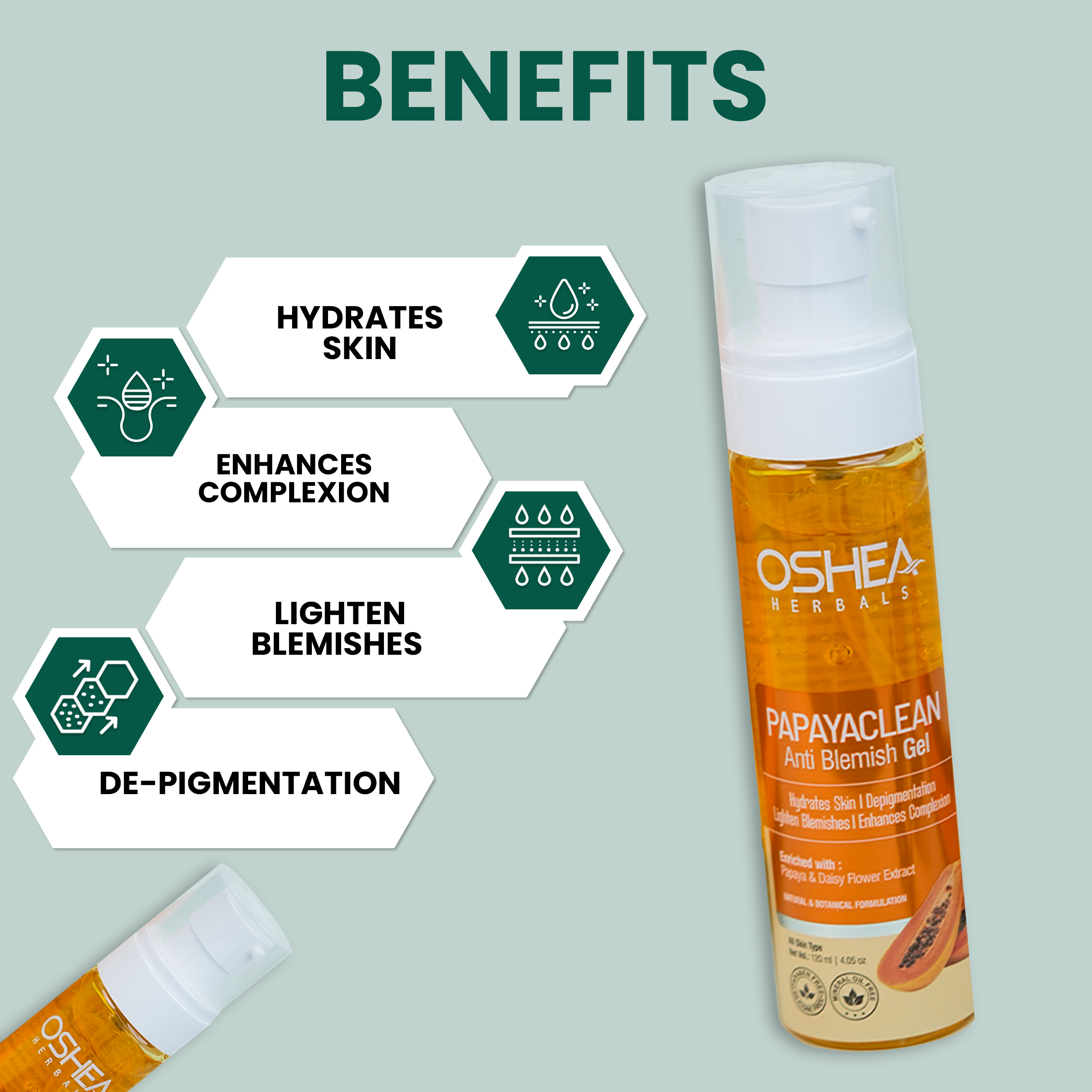 benefits Papayaclean Anti Blemish Gel Oshea Herbals