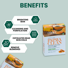 benefits Papaya clean Cleansing Bar Oshea Herbals