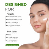 PhytoDERMA 1% Salicylic Acid SPF-50 PA+++ Sunscreen Gel