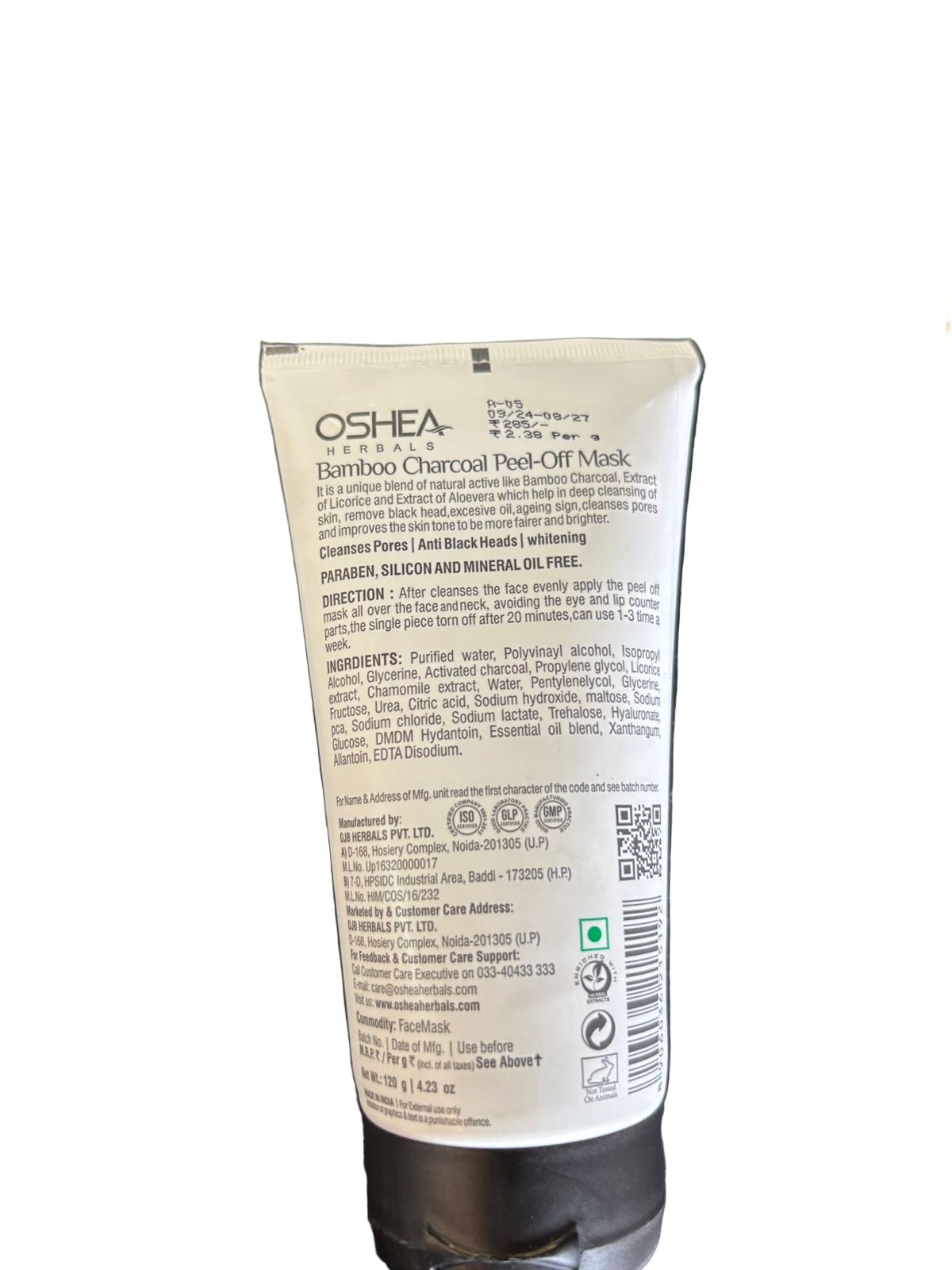 Bamboo Charcoal Peel Off Mask